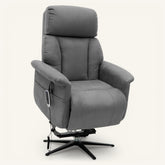 The Astral Lux - 360 Dual Motor Swivel Riser Recliner with Heat & Massage