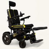 The Ultra Comfort Elite - Reclining, Long-Range, Airline Friendly Folding Power Wheelchair with Bluetooth Remote & Raised Leg Platform