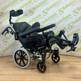 Invacare Rea Azalea Assist Attendant Wheelchair - Adjustable Tilting Reclining Manual Wheelchair with Elevating Leg Rests