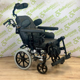 Invacare Rea Azalea Assist Attendant Wheelchair - Adjustable Tilting Reclining Manual Wheelchair with Elevating Leg Rests