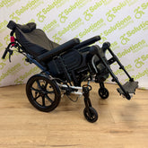 Invacare Rea Azalea Assist Attendant Wheelchair - Adjustable Tilting Reclining Manual Wheelchair with Elevating Leg Rests