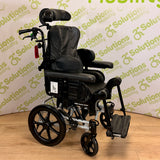 Invacare Rea Azalea Assist Attendant Wheelchair - Adjustable Tilting Reclining Manual Wheelchair with Elevating Leg Rests