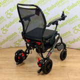 Quickie Q50r Carbon 4mph Folding Transportable Electric Lithium Battery Powerchair