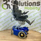 Paravan 6mph Electric seat rise , tilt, negative tilt, recline elevating footplate, lights powerchair