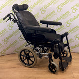 Invacare Rea Azalea Attendant Wheelchair Tilting Reclining Manual Wheelchair with Elevating Leg Rests