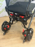 Quickie Q50r Carbon 4mph Folding Transportable Electric Tested Lithium Battery
