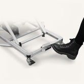 The Hercules II - 12.5kg Electric car boot hoist for folding scooters & electric wheelchairs, foot switch operated.