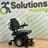 Pride Quantum Q6 I-Level 6mph Mid Wheel Drive Powerchair - Electric Rise and Tilt Centre Footplate