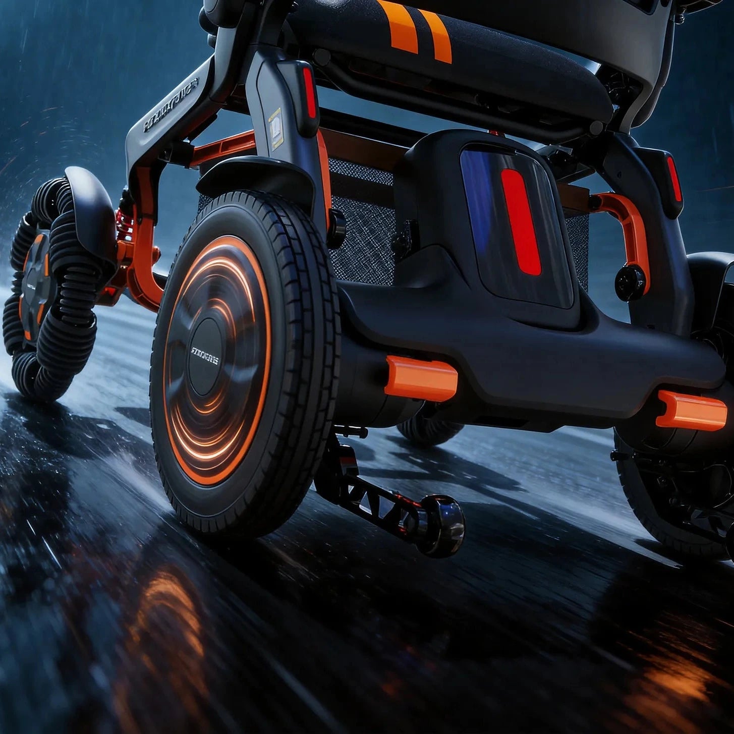The Robooter E60 Pro GT - Multi-Terrain Monster Folding Powerchair