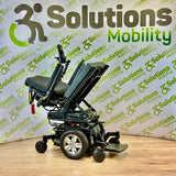 Pride Quantum Q6 I-Level 6mph Mid Wheel Drive Powerchair - Electric Rise and Tilt Centre Footplate