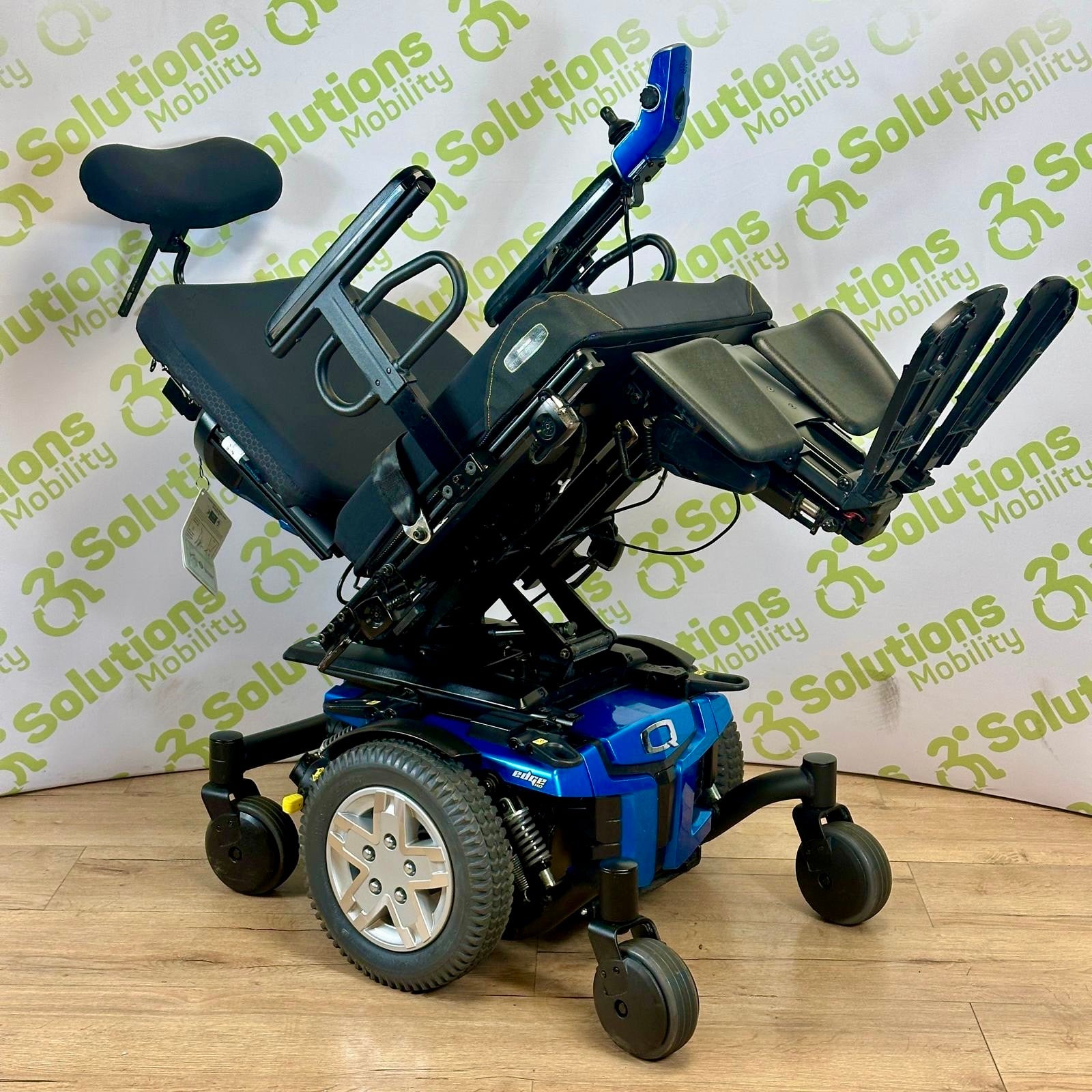 Pride Q6 Edge HD 4MPH Electric Tilt Recline Footplate Mobility Powerchair