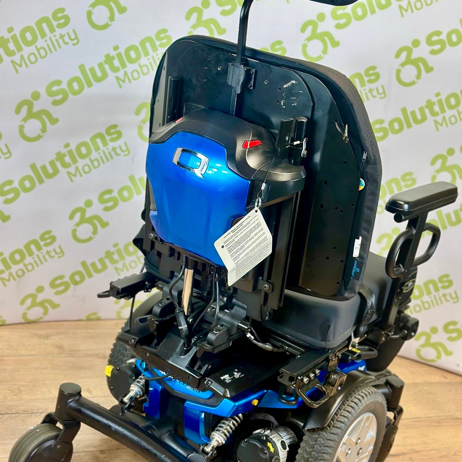 Pride Q6 Edge HD 4MPH Electric Tilt Recline Footplate Mobility Powerchair