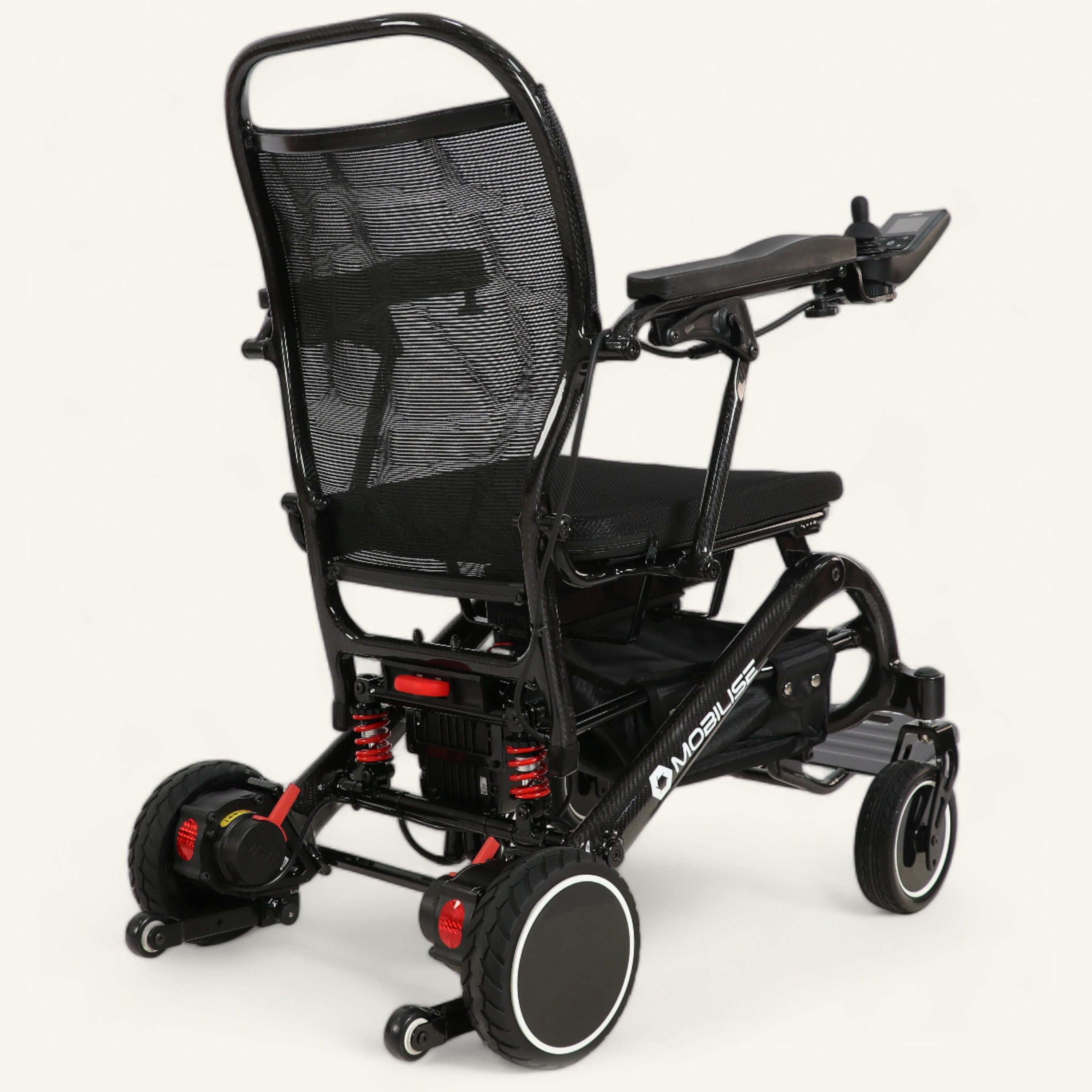 Mobilise Comfy Carbon - Ultra Light Folding Airline Friendly Power Wheelchair