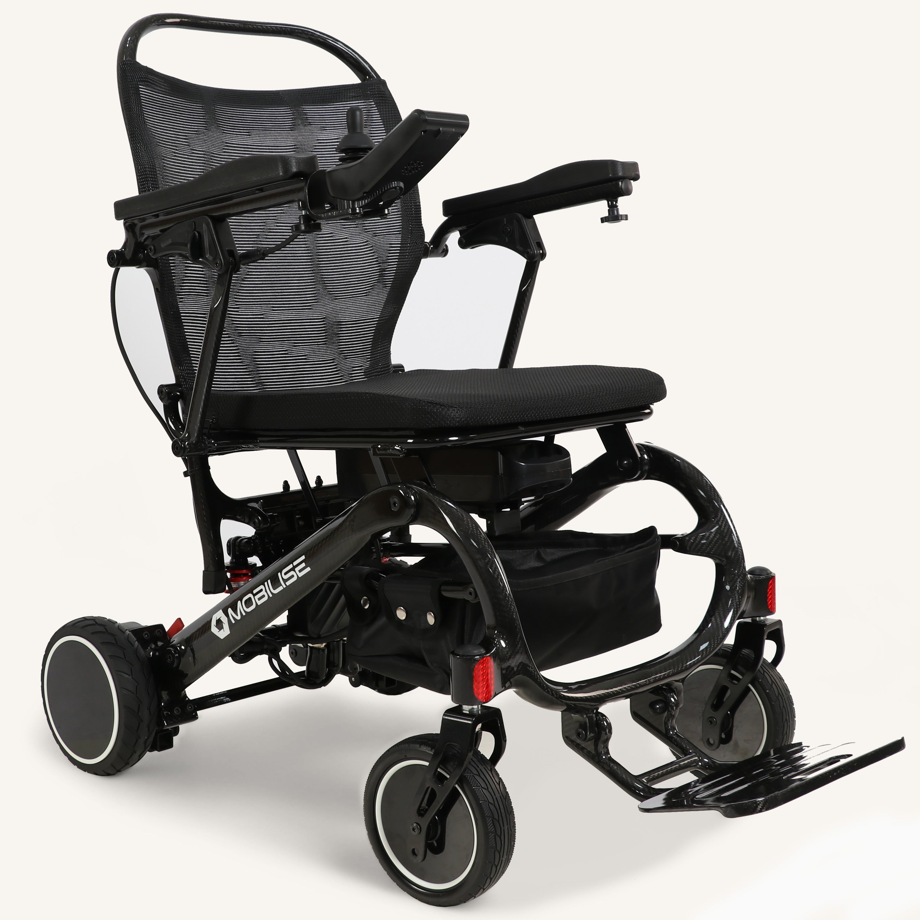 Mobilise Comfy Carbon - Ultra Light Folding Airline Friendly Power Wheelchair