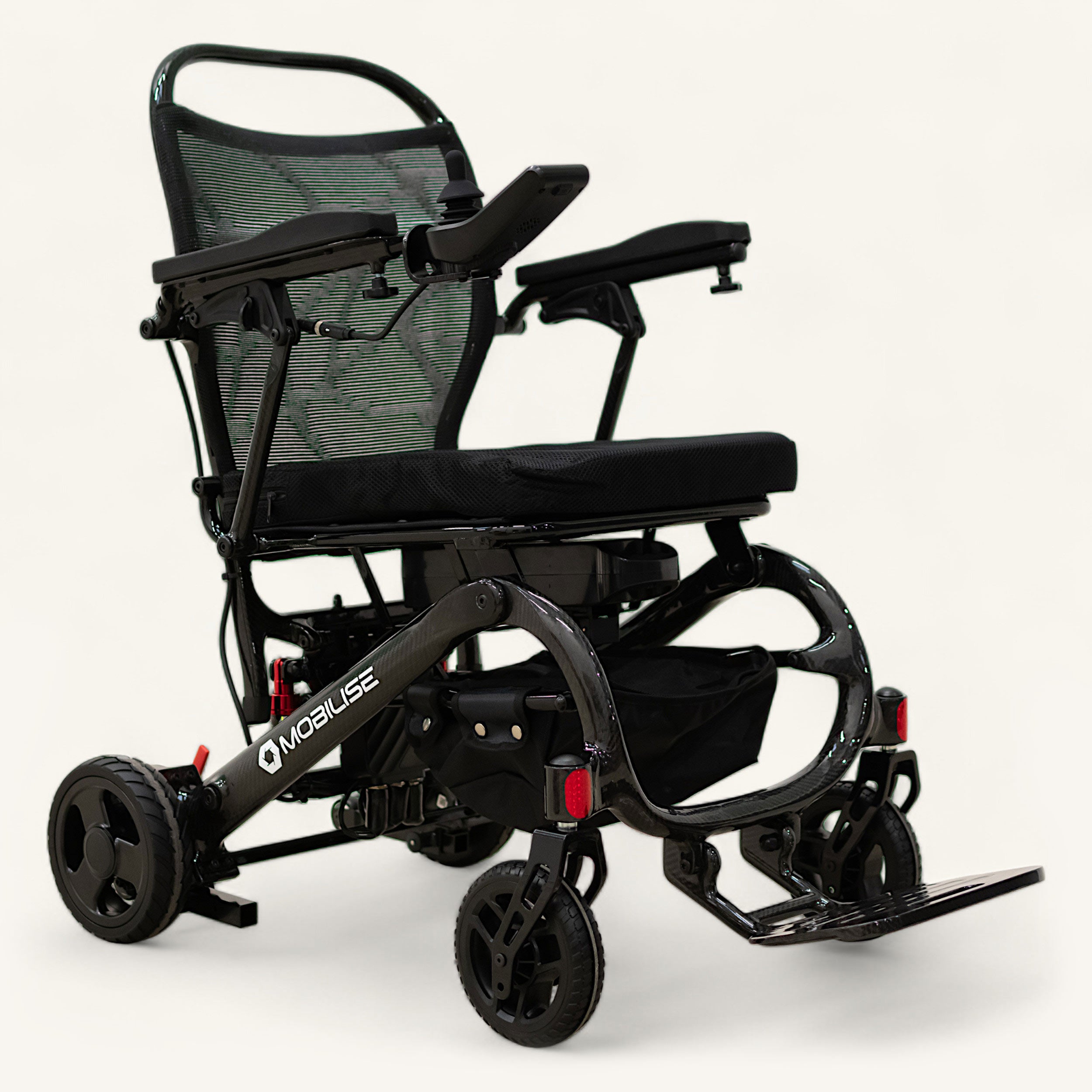 Mobilise Comfy Carbon - Ultra Light Folding Airline Friendly Power Wheelchair