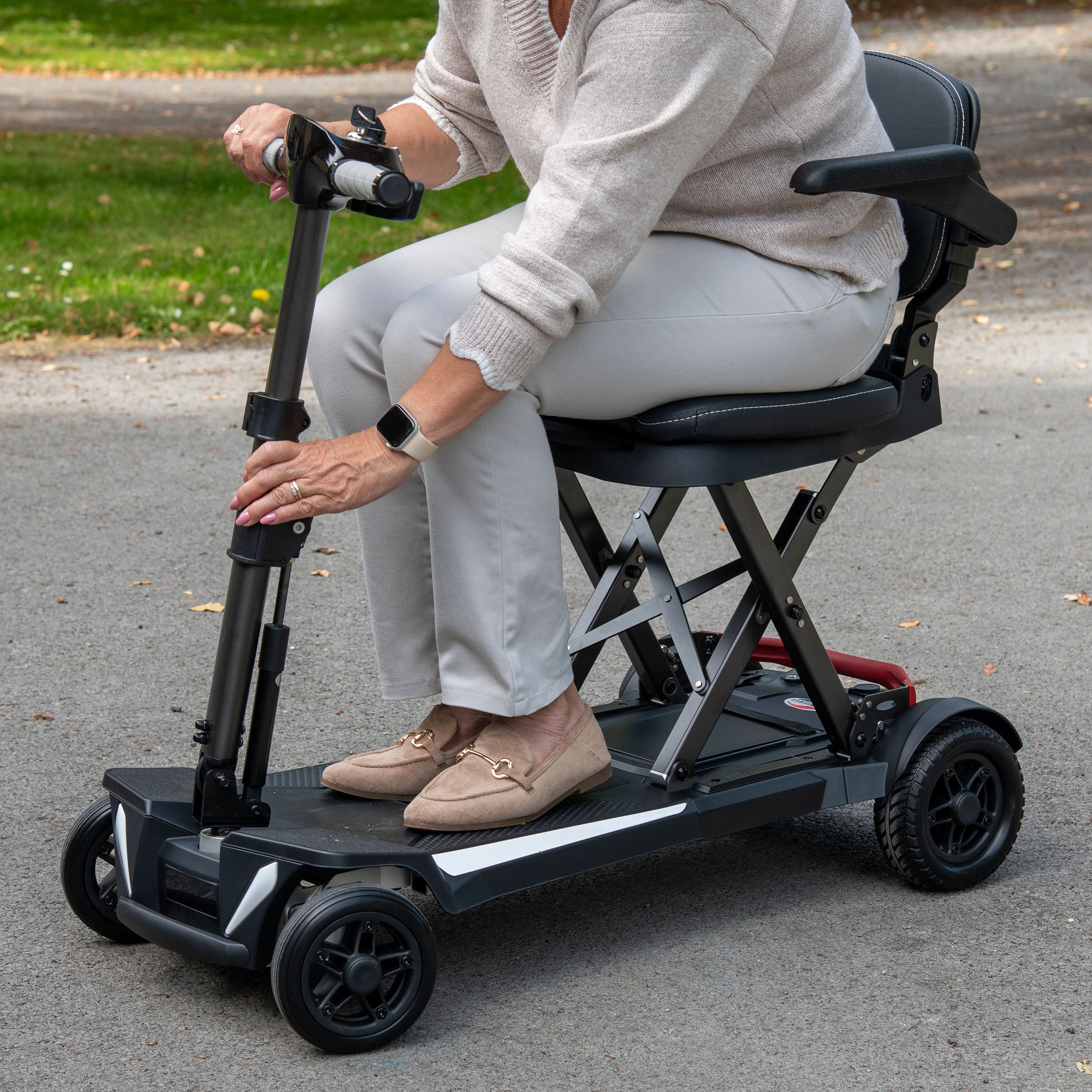 The Fold Flat - Lightweight Folding Boot Scooter