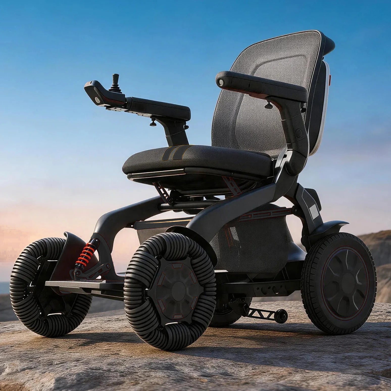 The Robooter E60 Pro GT - Multi-Terrain Monster Folding Powerchair