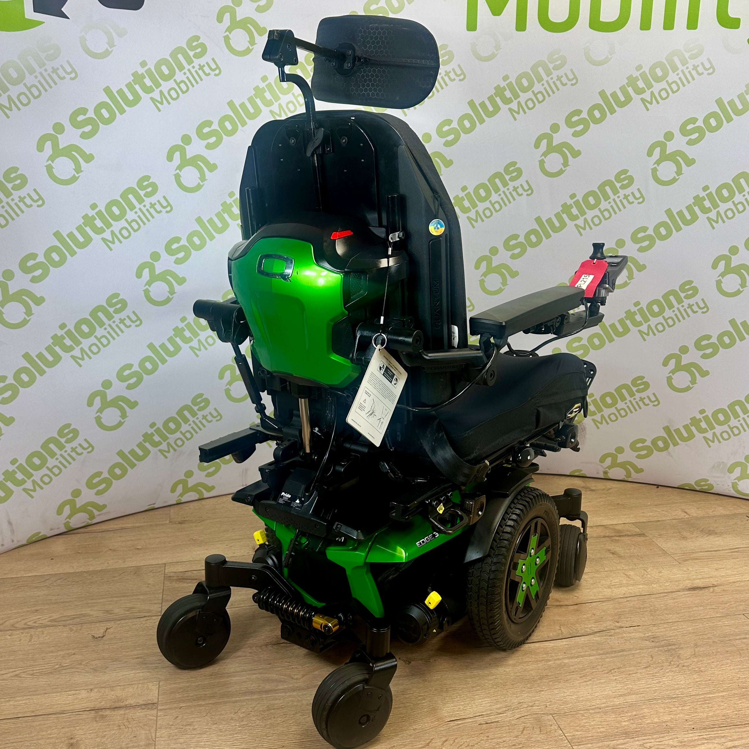Pride Q6 Edge 3 6MPH Electric Tilt, Recline and Manual Footplate Mobility Powerchair