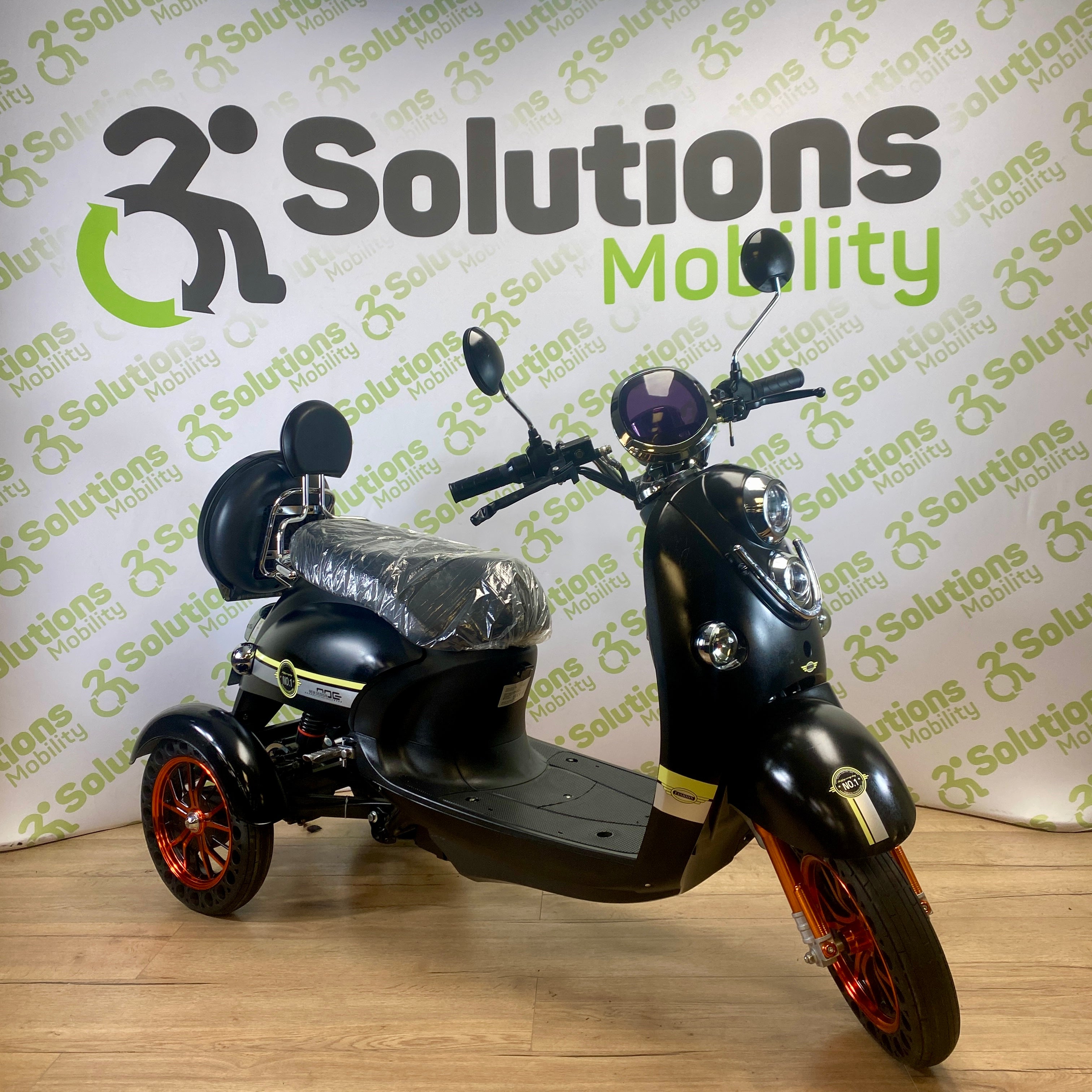 Green Power Electric Mobility Unique 500 Mod Style 8mph - Road Legal Long Range Mobility Scooter