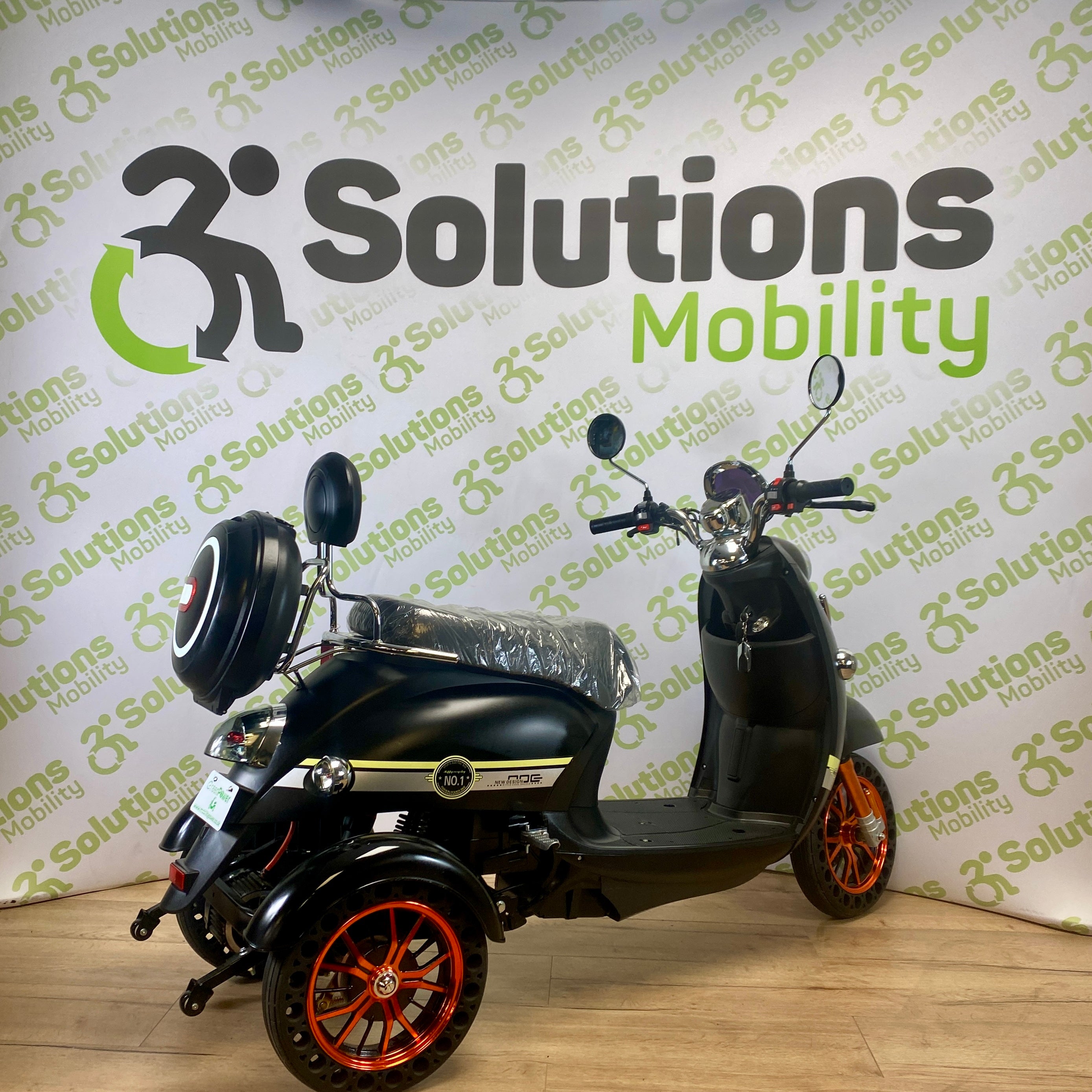 Green Power Electric Mobility Unique 500 Mod Style 8mph - Road Legal Long Range Mobility Scooter