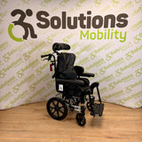 Invacare Rea Azalea Assist Attendant Wheelchair - Adjustable Tilting Reclining Manual Wheelchair with Elevating Leg Rests