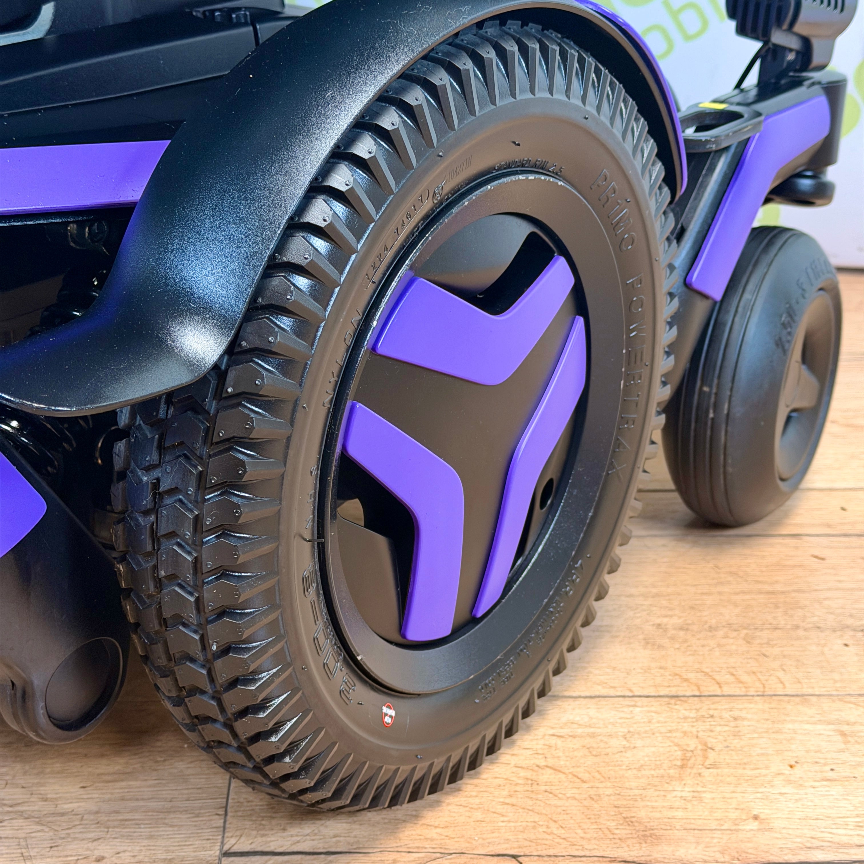 Permobil M3 Corpus MWD 6mph Electric Rise Tilt and Manual Footplate Powerchair