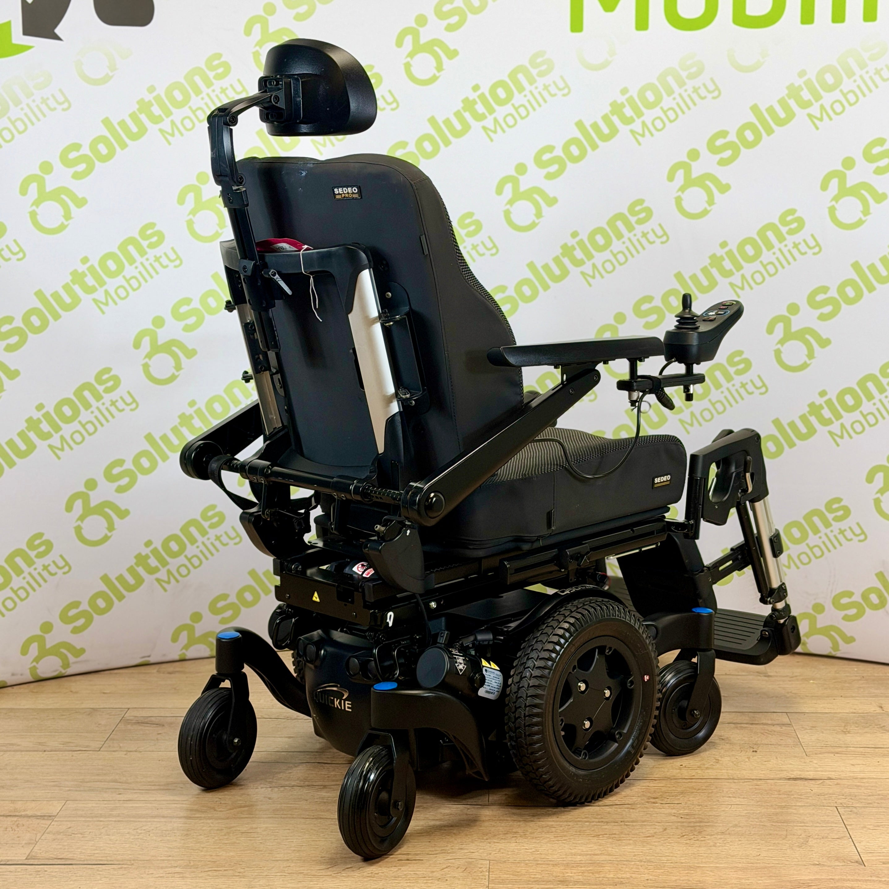 Quickie Q500M MWD 4mph Power chair Scooter Electric Seat Tilt Manual Elevating Legrests
