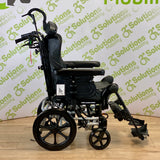 Invacare Rea Azalea Assist Attendant Wheelchair - Adjustable Tilting Reclining Manual Wheelchair with Elevating Leg Rests