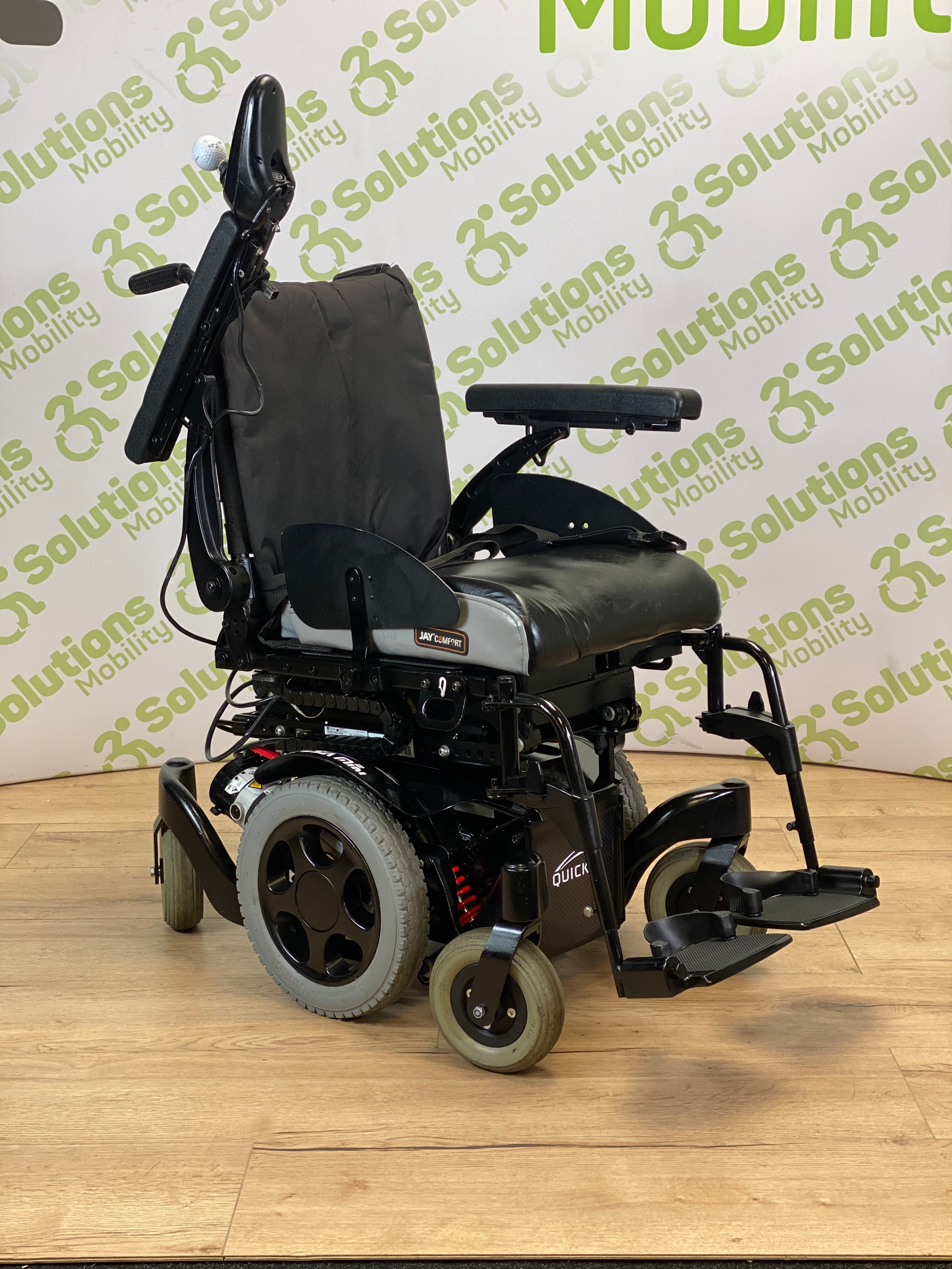 Quickie Salsa M2 Mini 4mph Powerchair - Narrow Mid Wheel Drive Electric Rise and Tilt