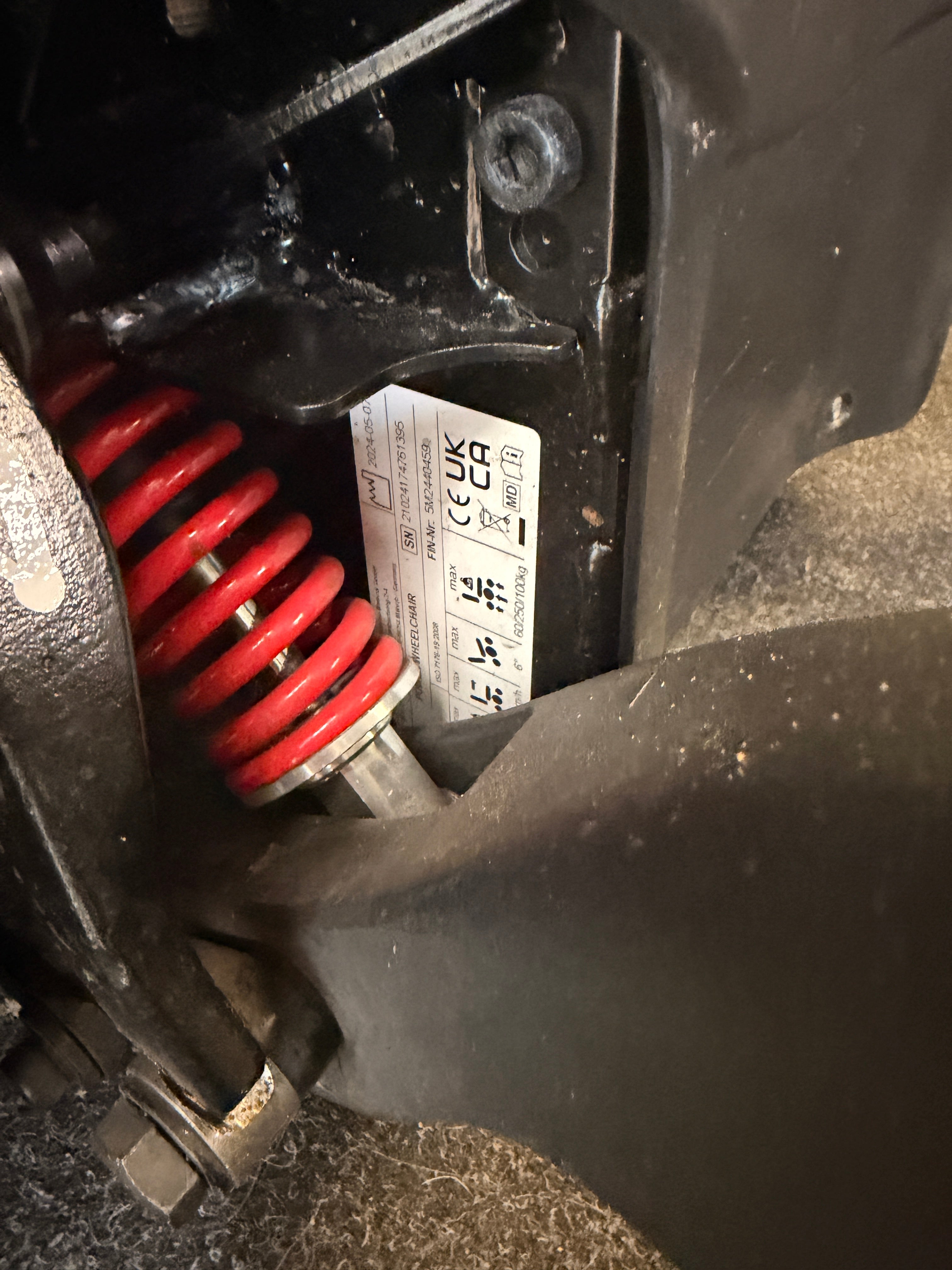 Quickie Q500M MWD 6mph Power chair Scooter Electric Rise Tilt Backrest Recline