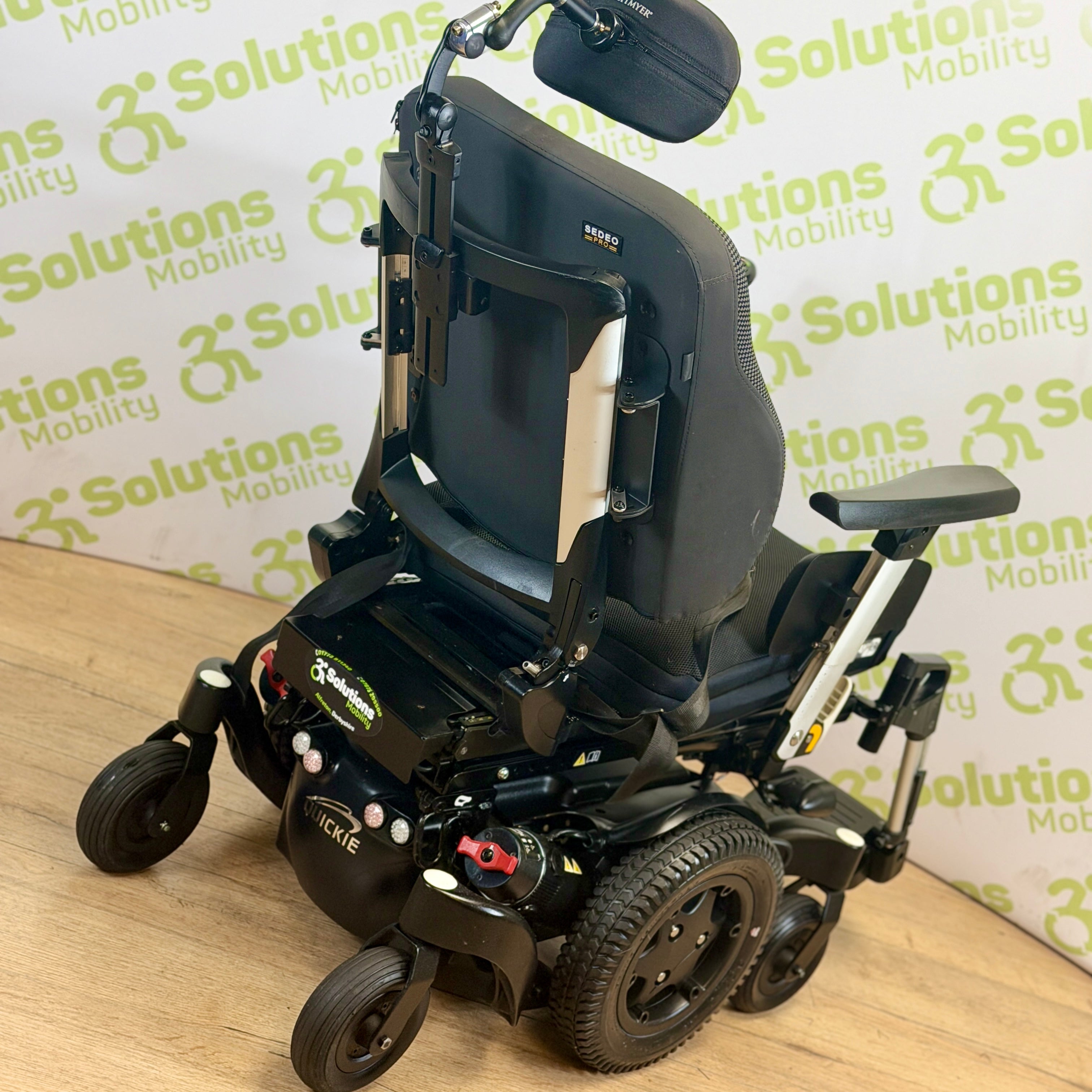 Quickie Q500M MWD 6mph Power chair Scooter Electric Seat Rise and Tilt, Lights
