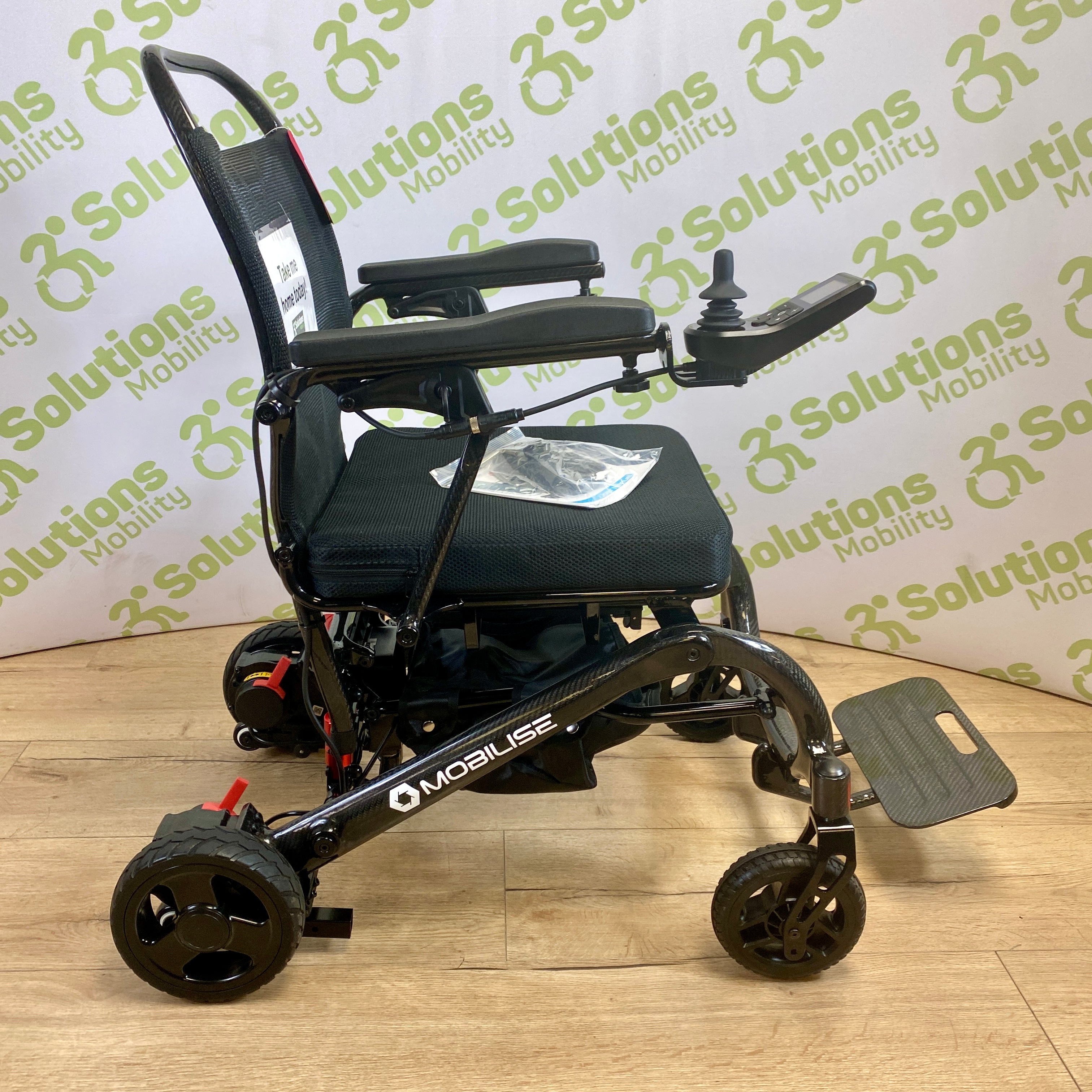 Mobilise Comfy Carbon 4mph Electric Folding Lightweight powerchair