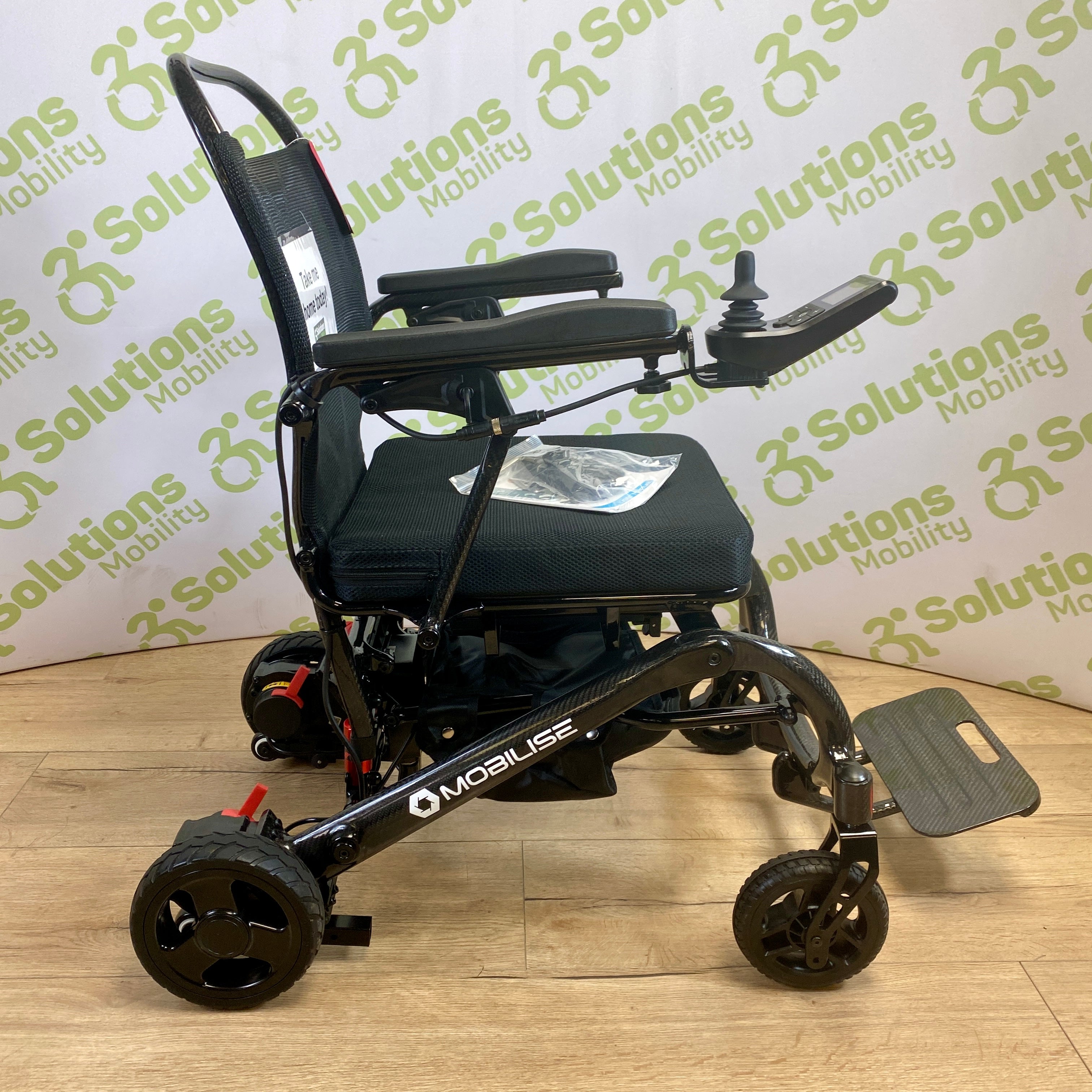 Mobilise Comfy Carbon 4mph Electric Folding Lightweight powerchair