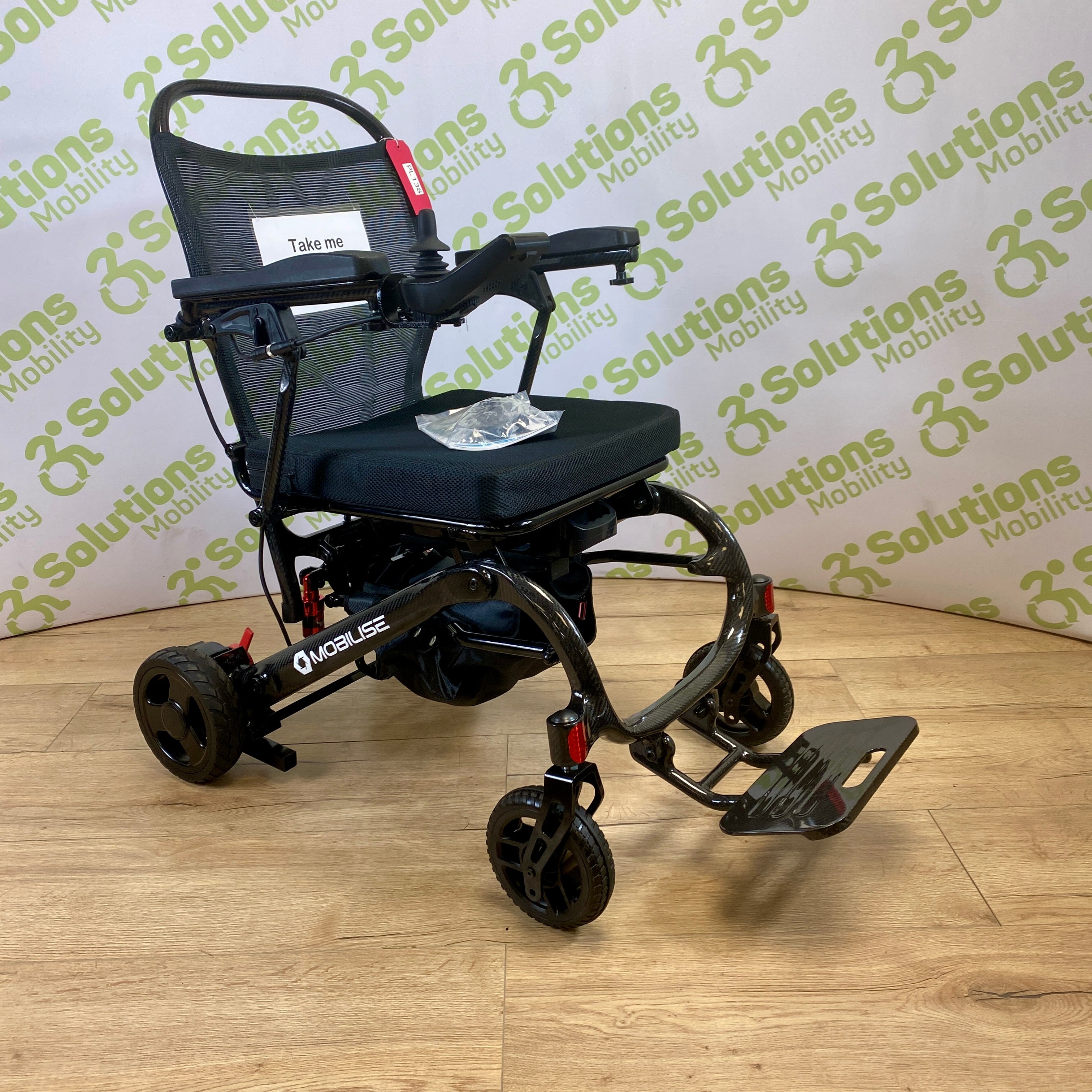 Mobilise Comfy Carbon 4mph Electric Folding Lightweight powerchair