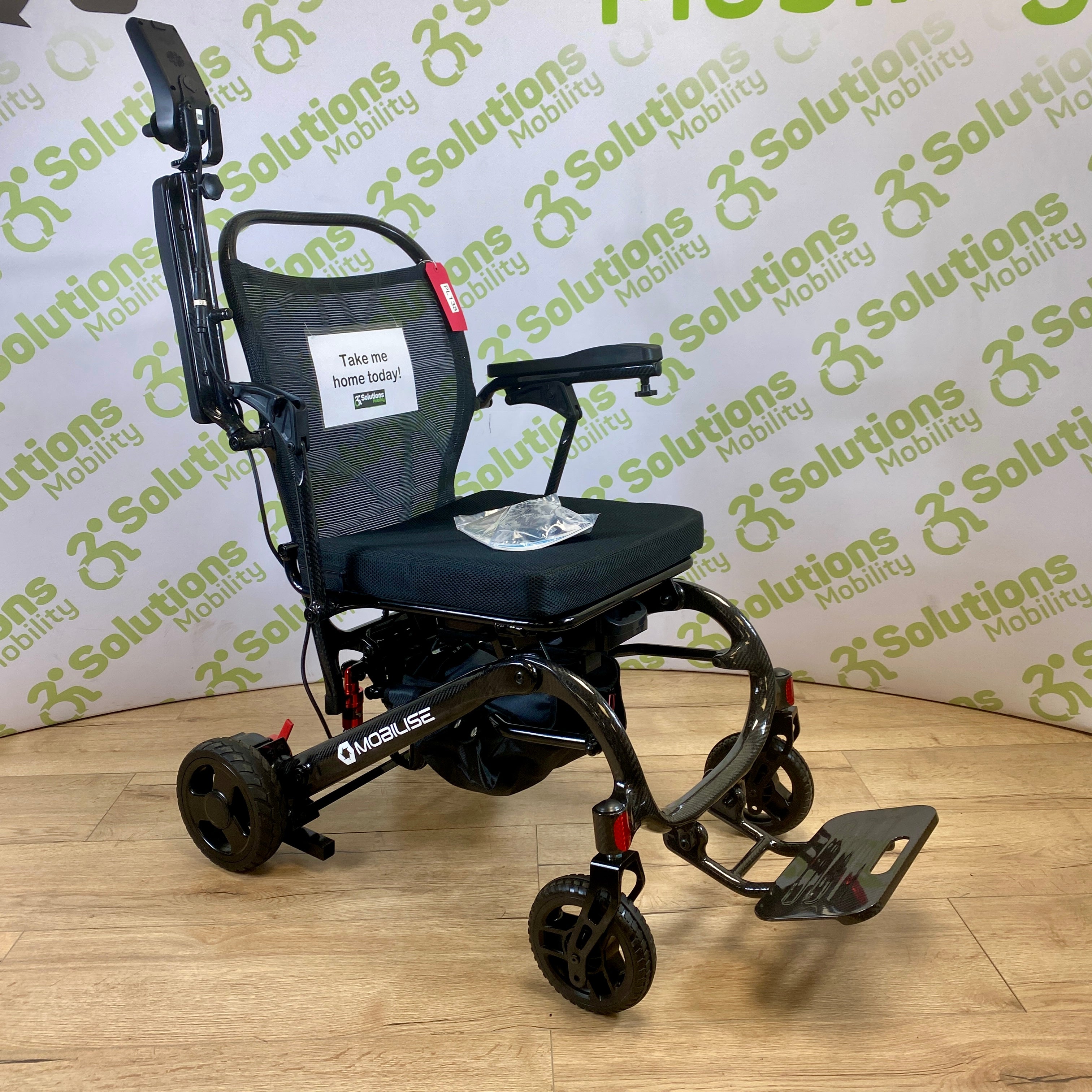 Mobilise Comfy Carbon 4mph Electric Folding Lightweight powerchair