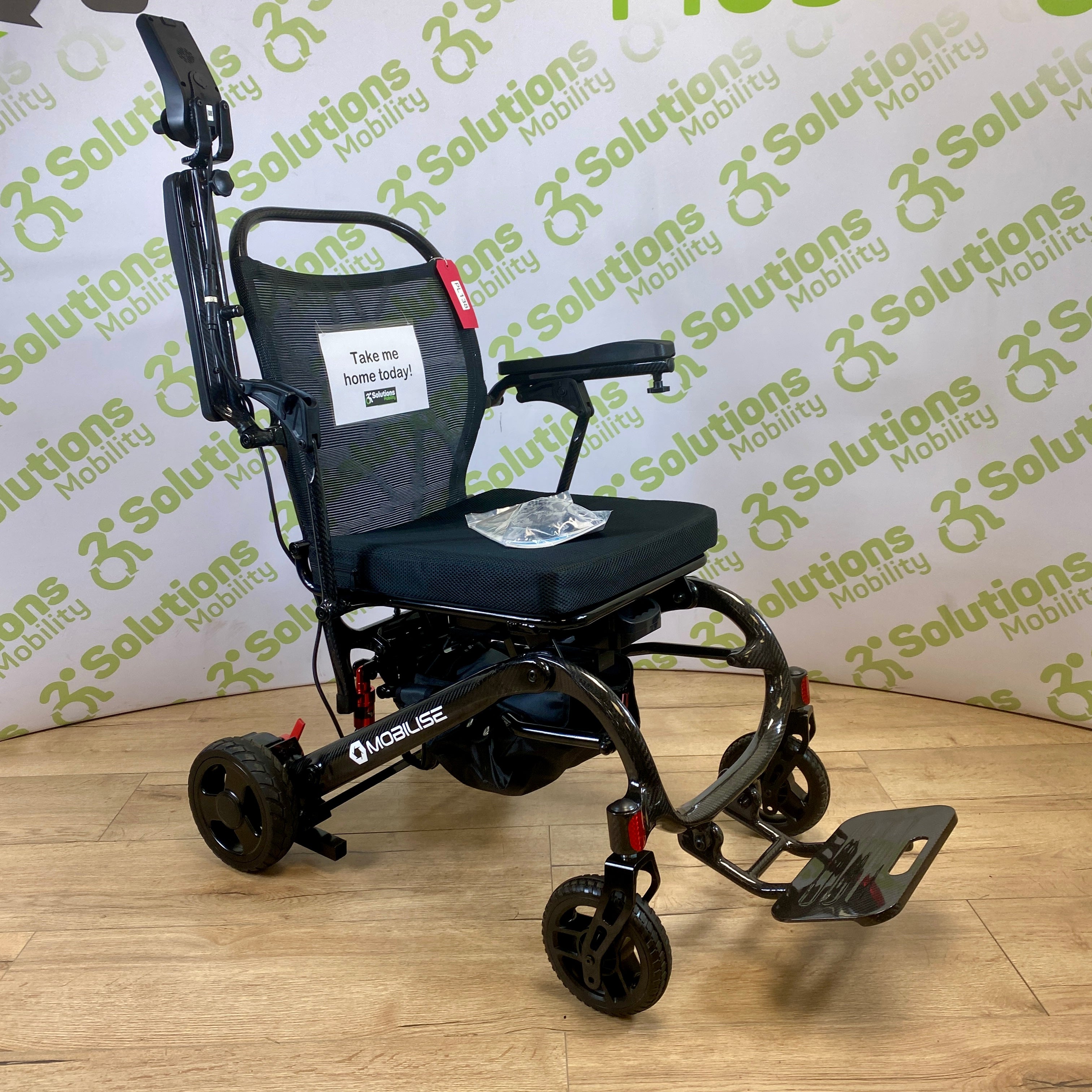 Mobilise Comfy Carbon 4mph Electric Folding Lightweight powerchair