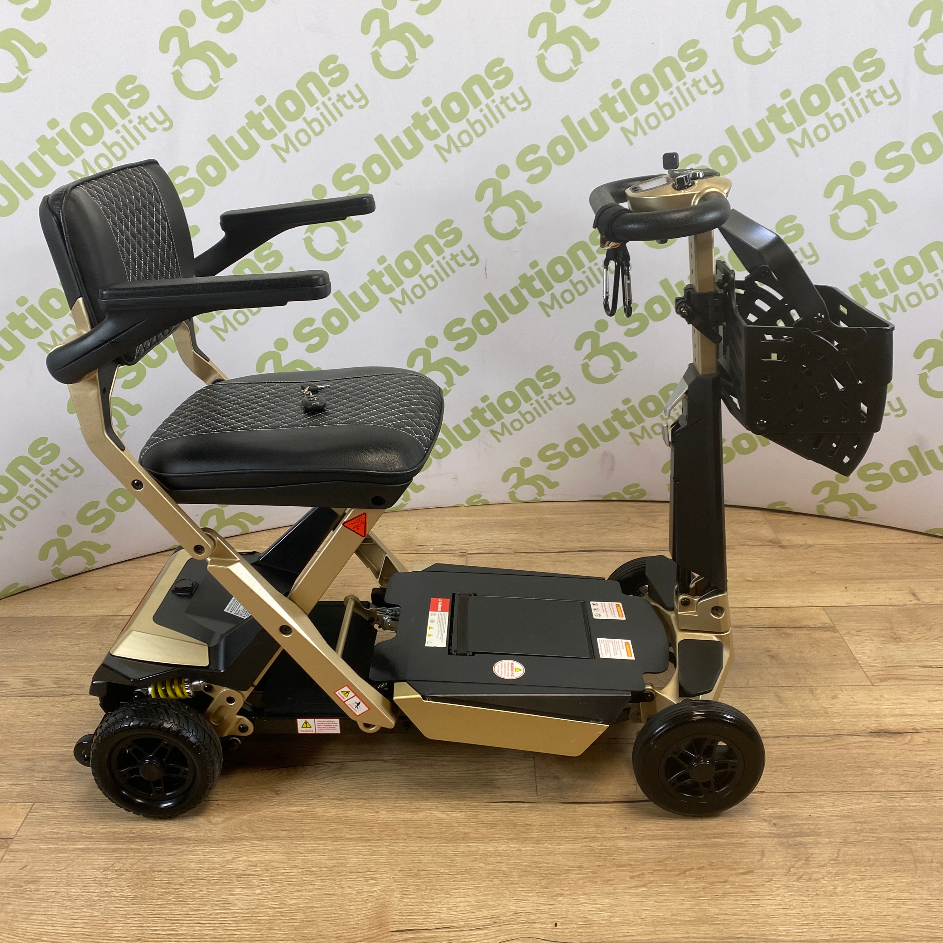 Autofold executive 4mph electric folding portable mobility scooter