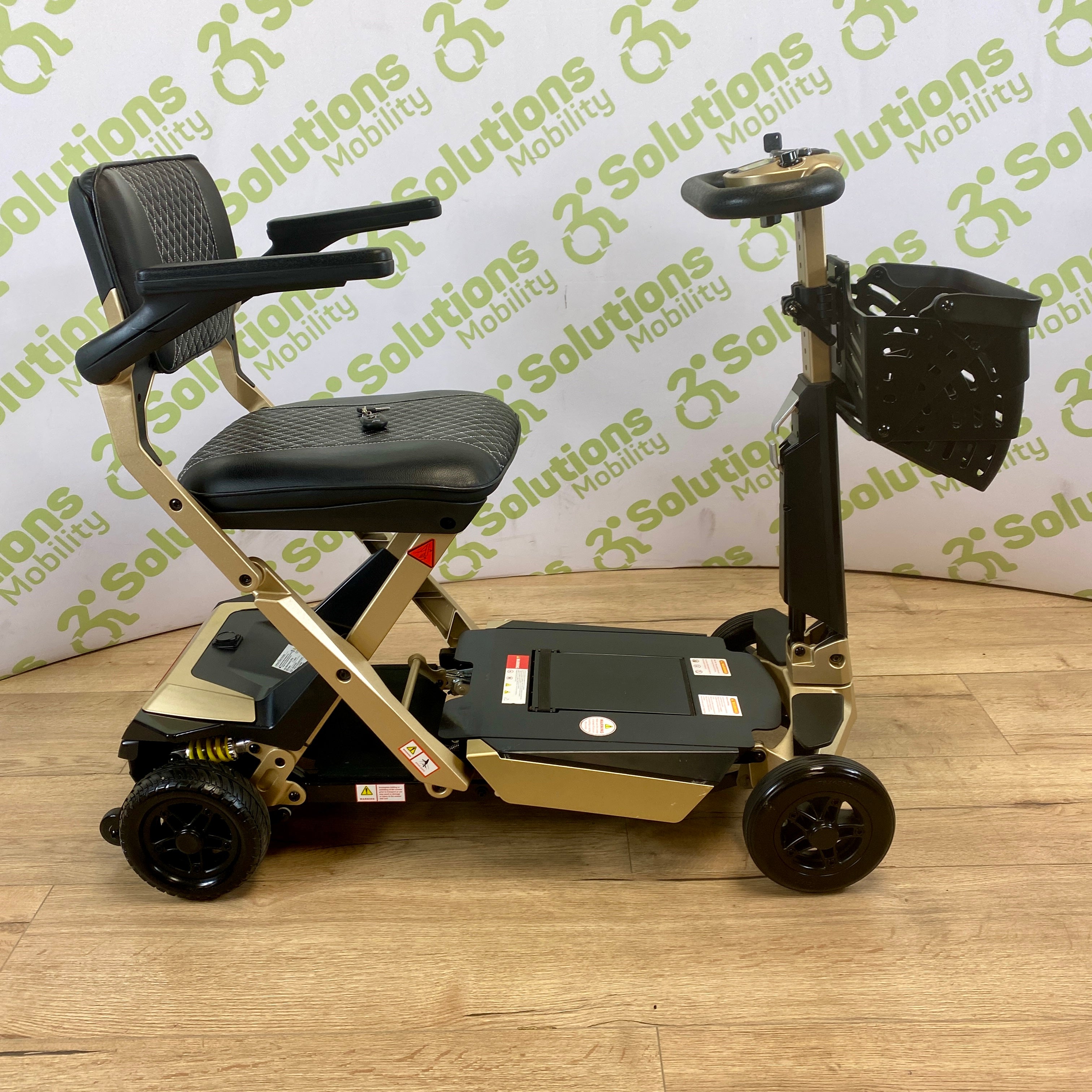 Autofold executive 4mph electric folding portable mobility scooter