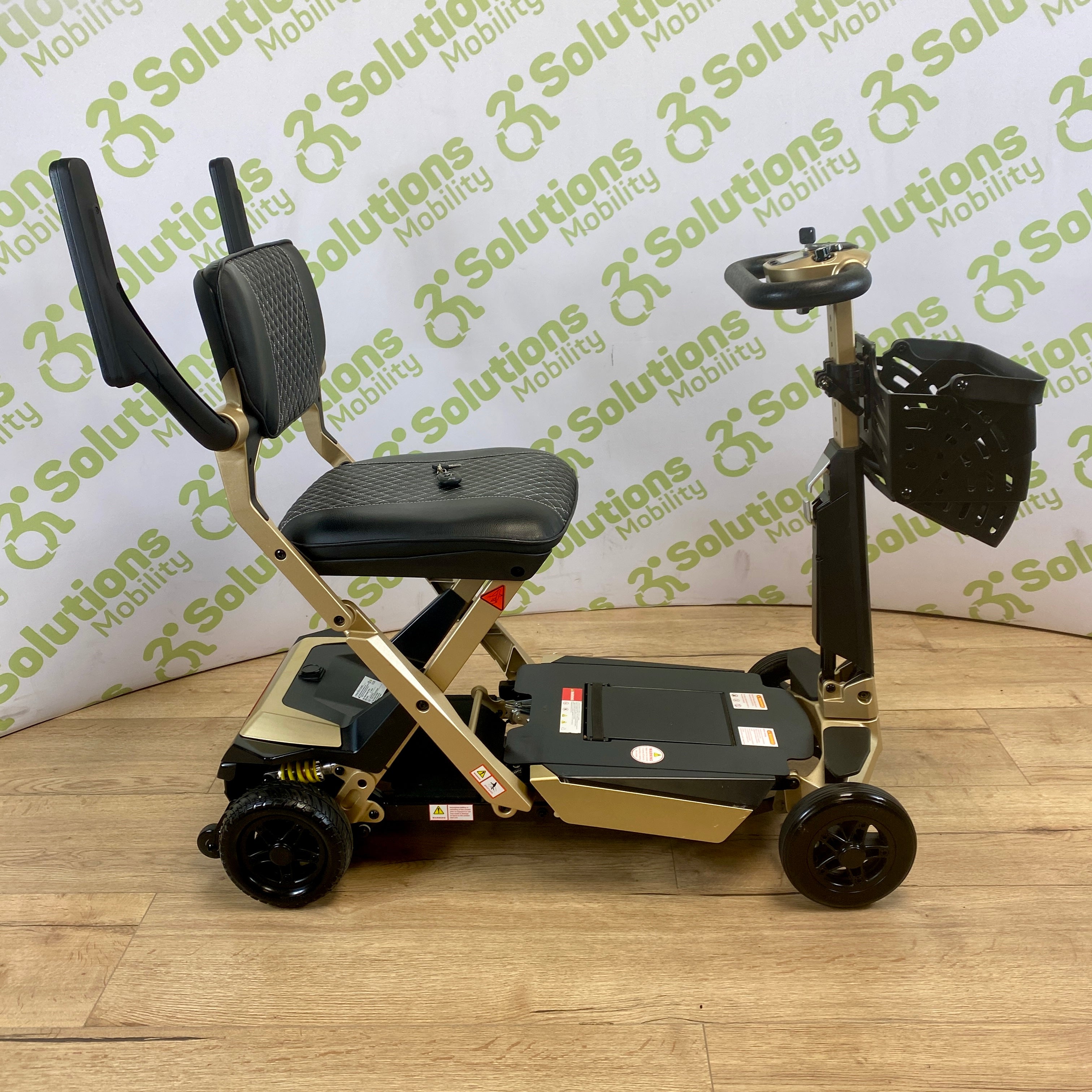 Autofold executive 4mph electric folding portable mobility scooter