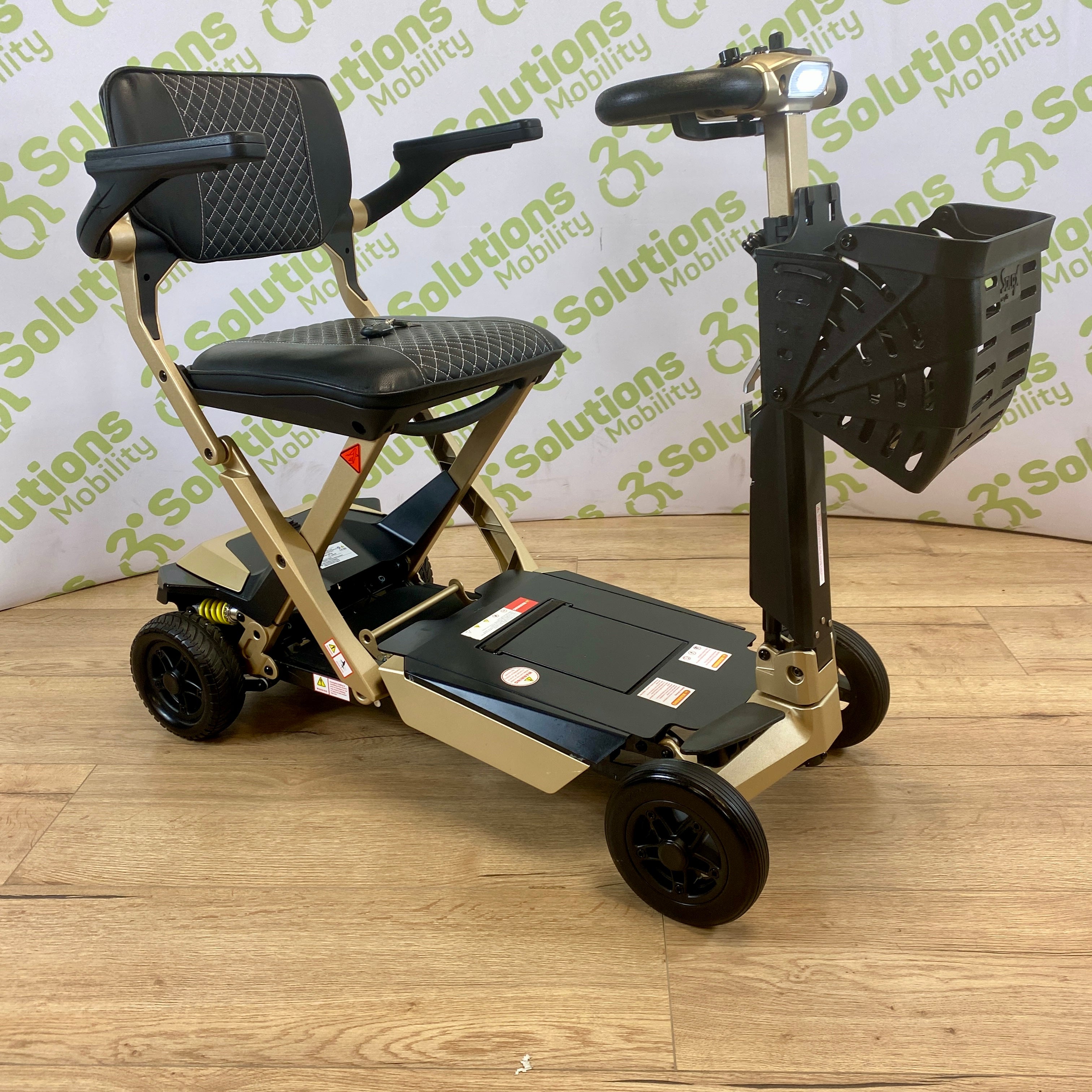 Autofold executive 4mph electric folding portable mobility scooter
