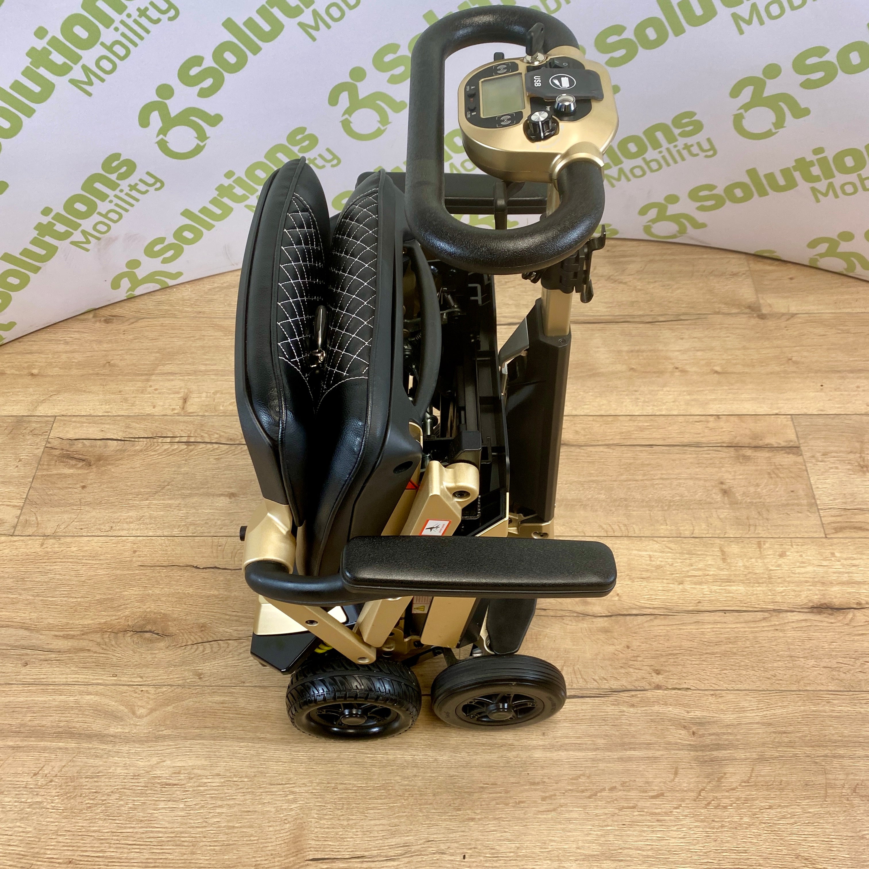 Autofold executive 4mph electric folding portable mobility scooter