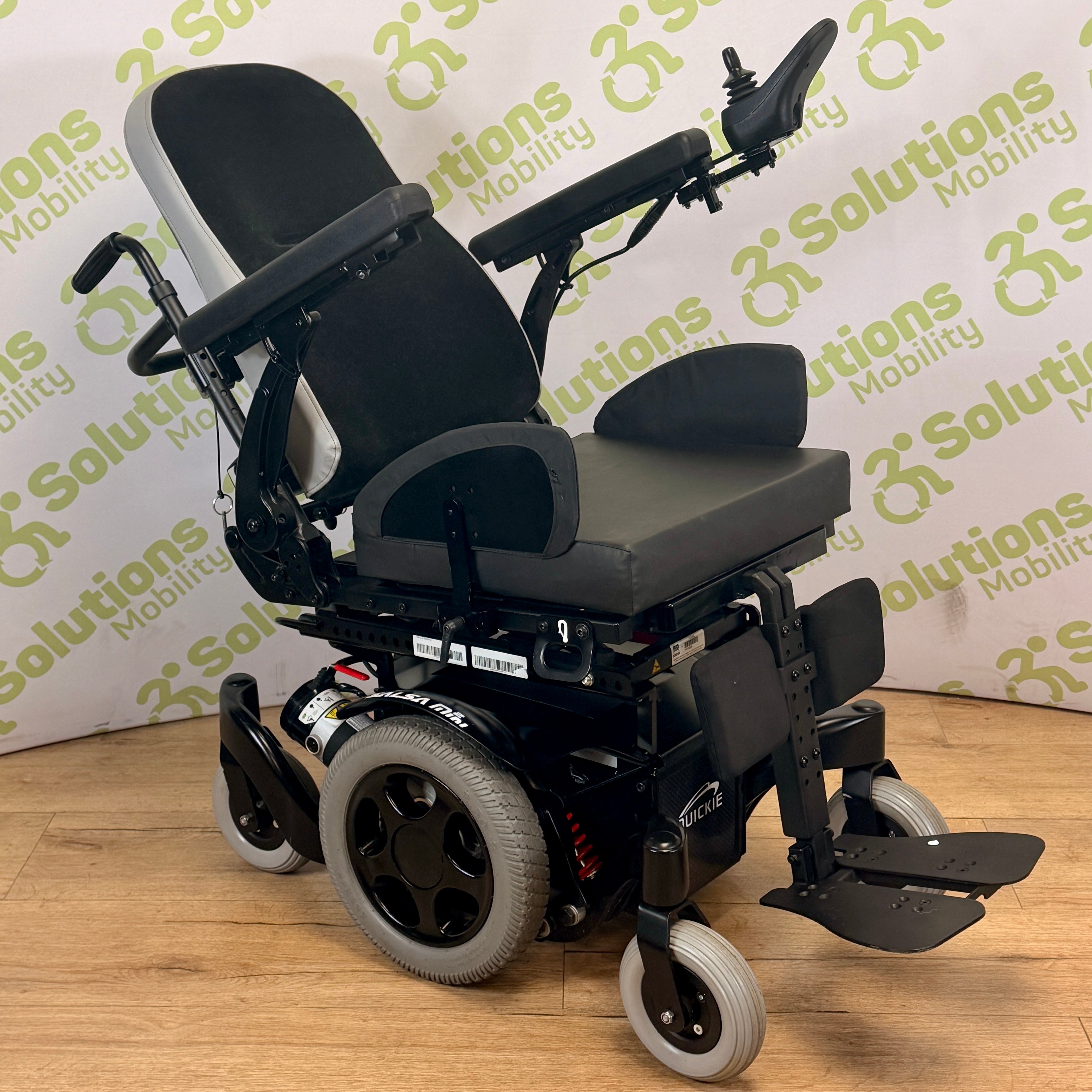 Quickie Salsa M2 Mini 4mph Powerchair Electric Seat Tilt and Recline