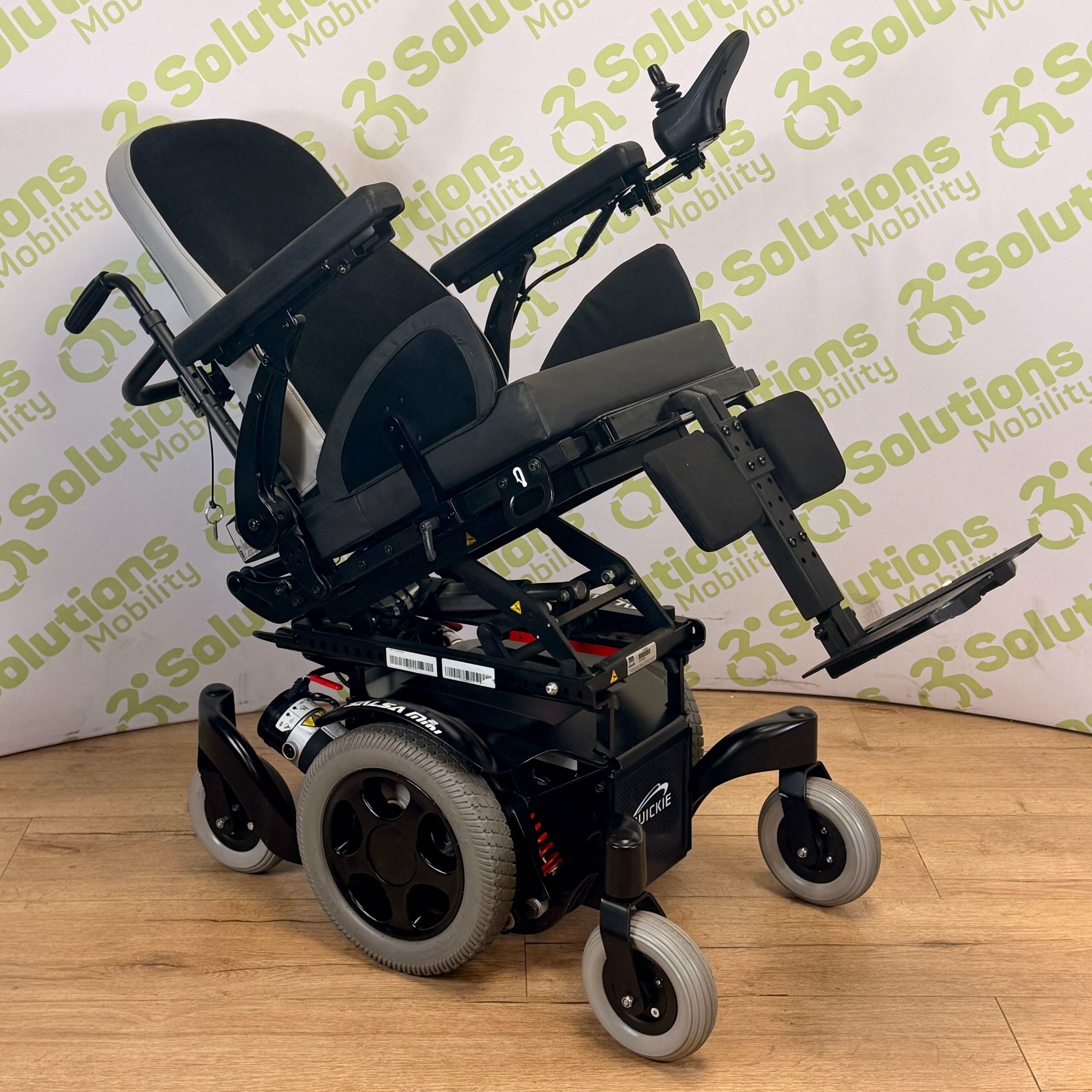 Quickie Salsa M2 Mini 4mph Powerchair Electric Seat Tilt and Recline