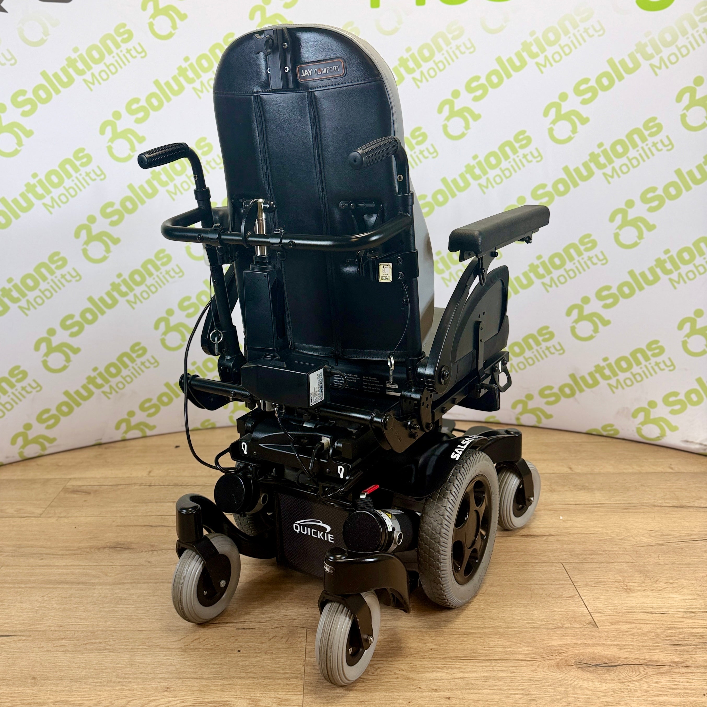 Quickie Salsa M2 Mini 4mph Powerchair Electric Seat Tilt and Recline