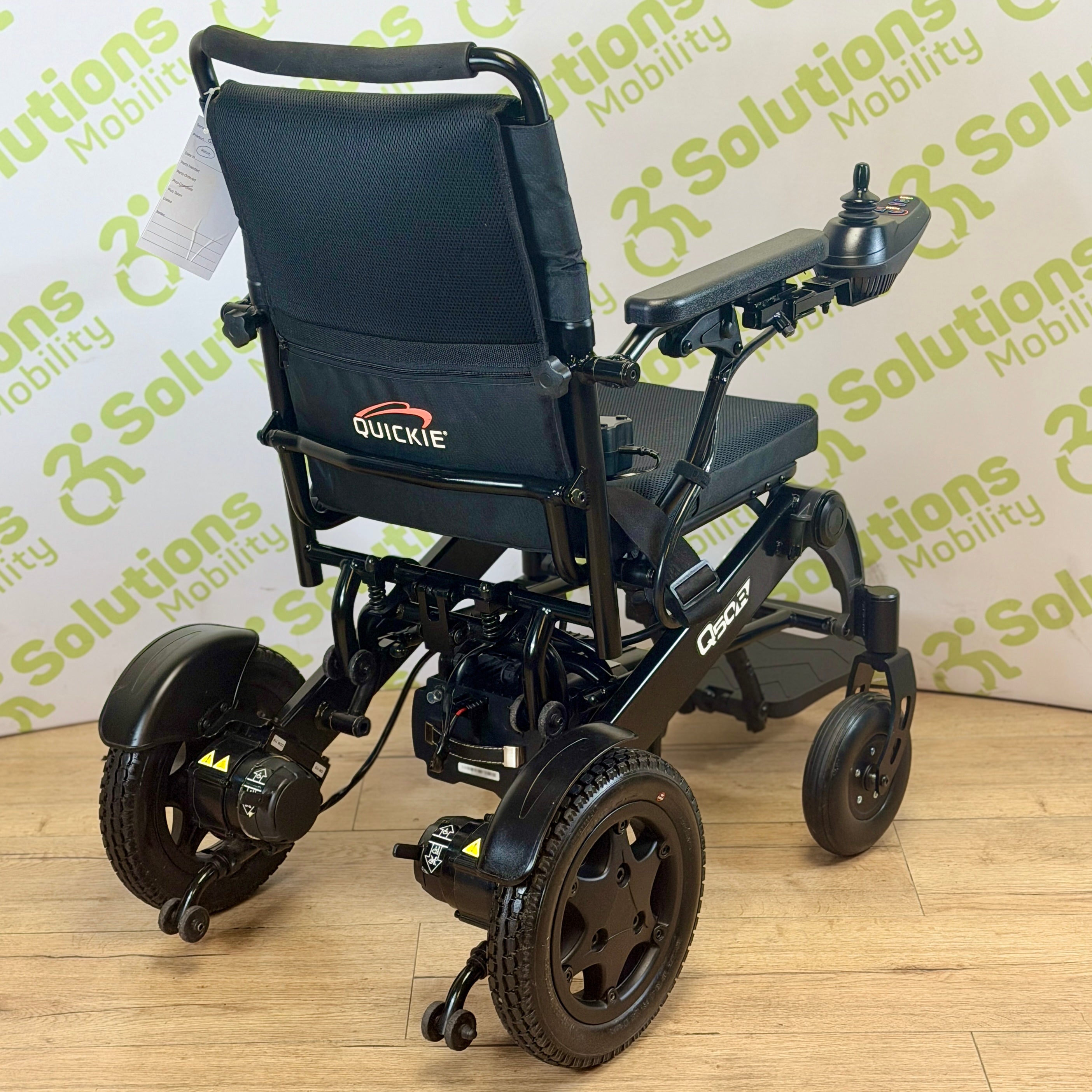 Quickie Q50r 4mph Folding Transportable Electric TESTED Lithium Battery Powerchair