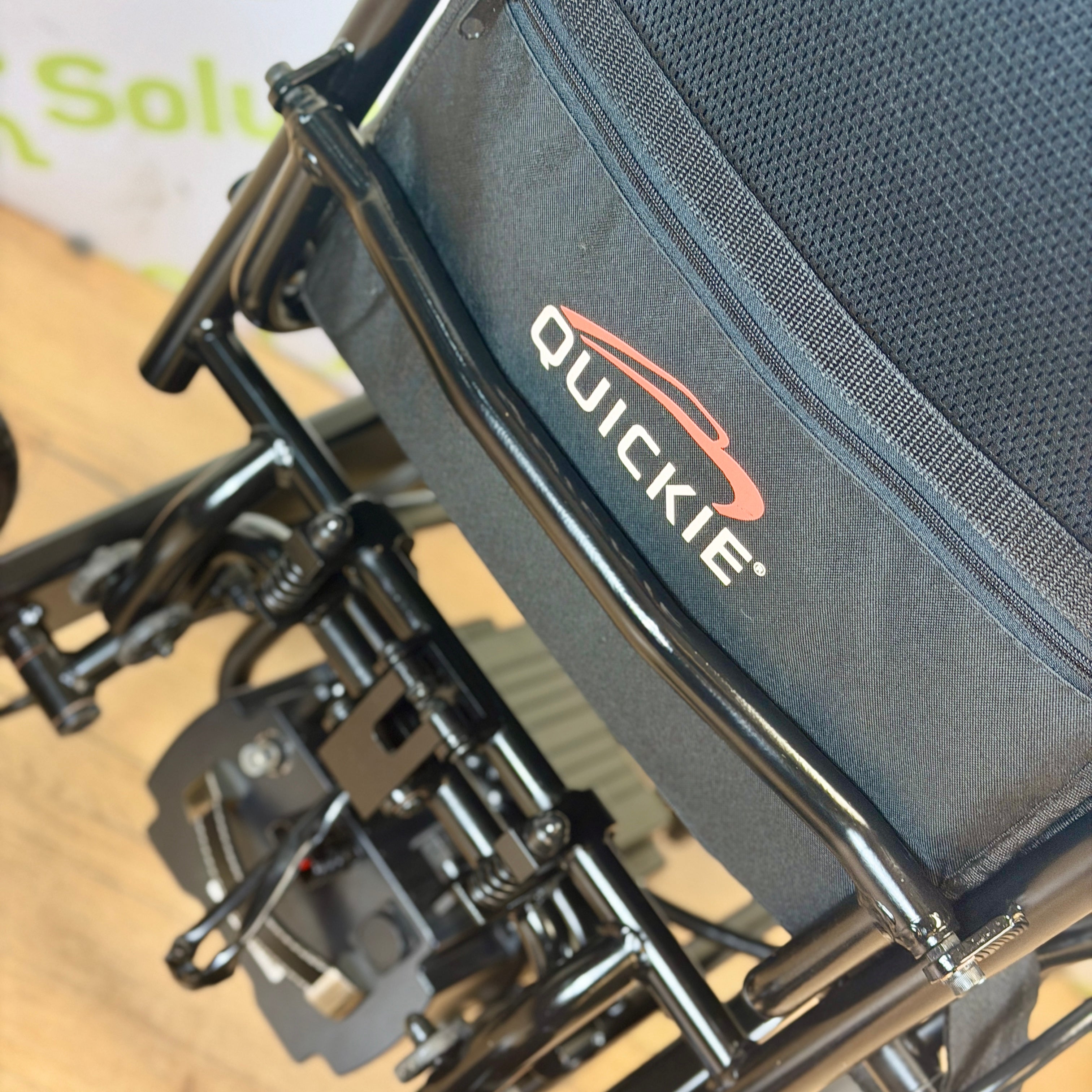 Quickie Q50r 4mph Folding Transportable Electric TESTED Lithium Battery Powerchair