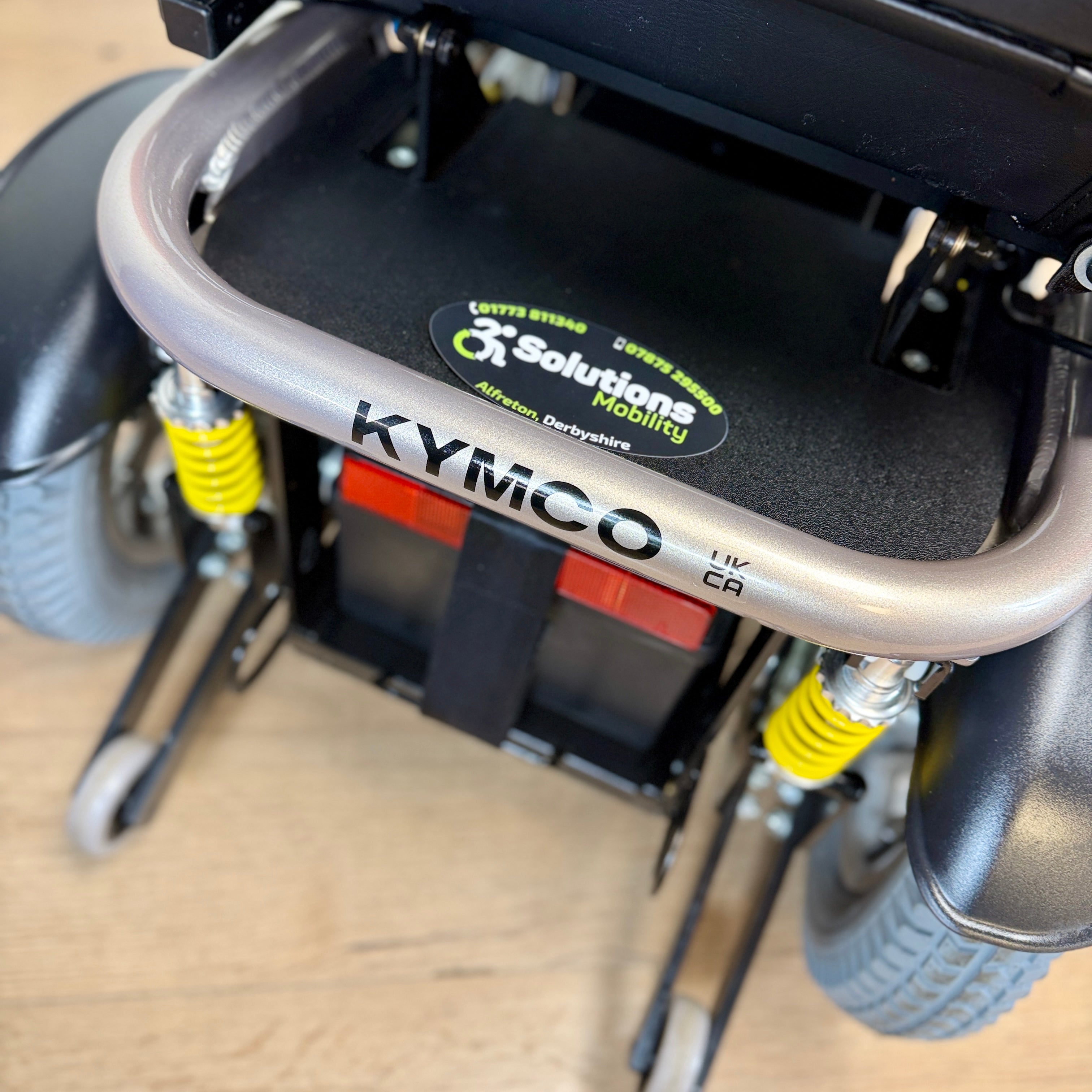 Kymco K Activ CAPTAIN SEAT 6mph Powerchair - Class 3 Lights