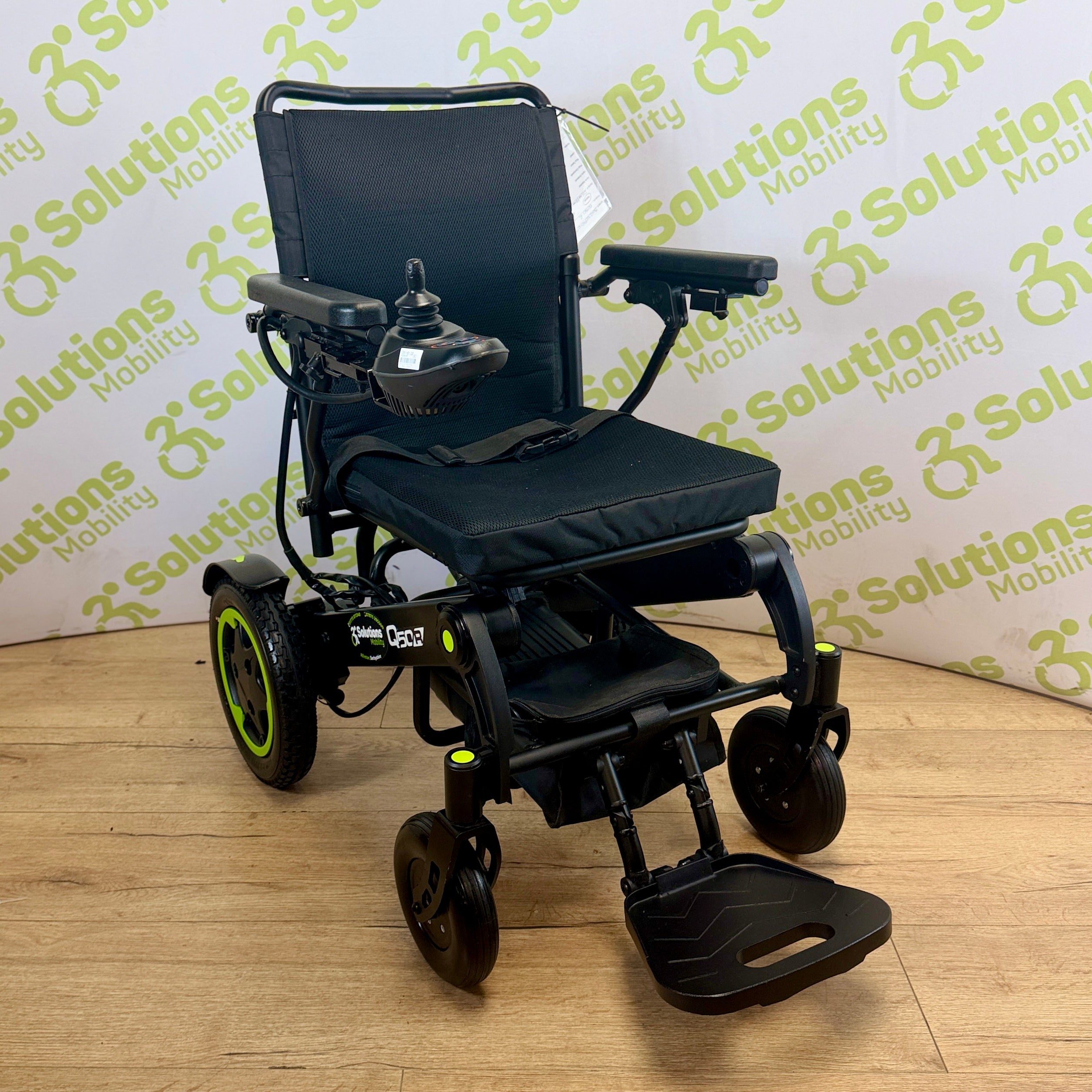 Quickie Q50r 4mph Folding Transportable Electric TESTED Lithium Battery Powerchair