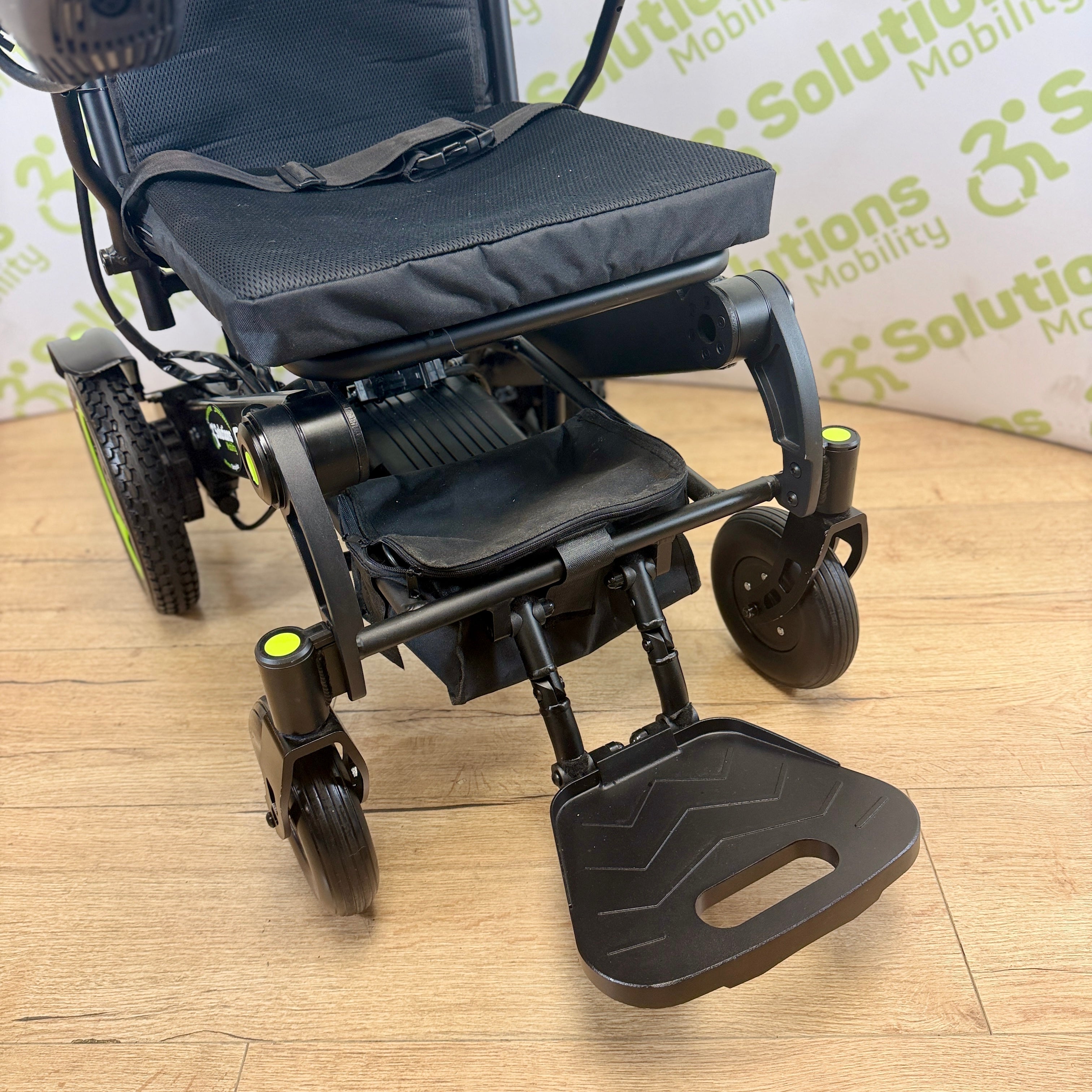 Quickie Q50r 4mph Folding Transportable Electric TESTED Lithium Battery Powerchair
