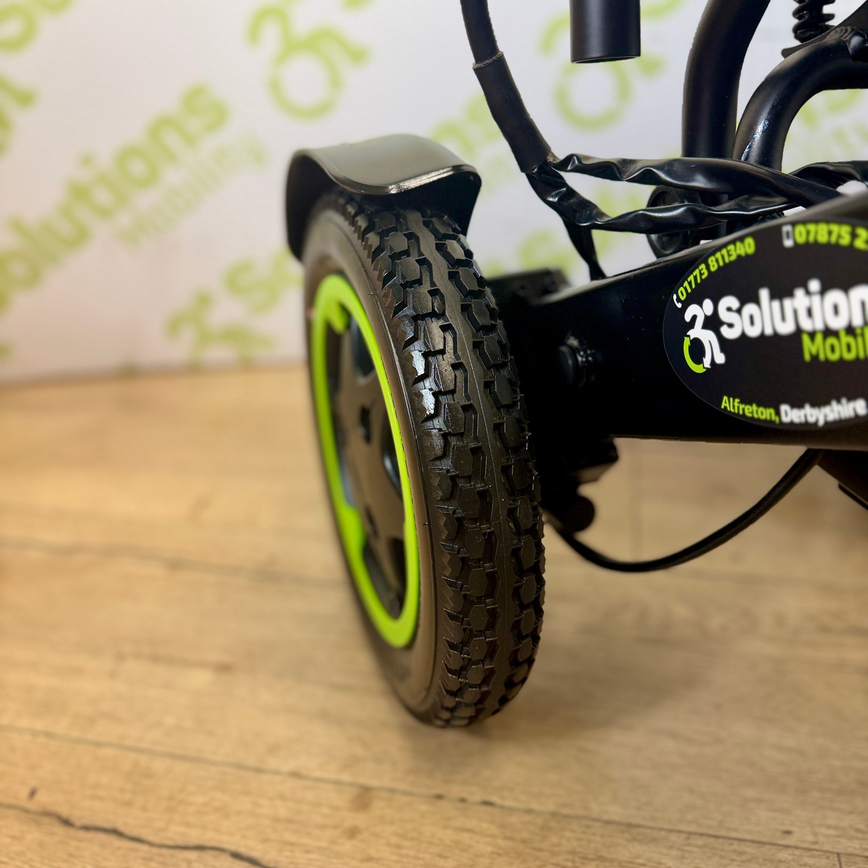 Quickie Q50r 4mph Folding Transportable Electric TESTED Lithium Battery Powerchair